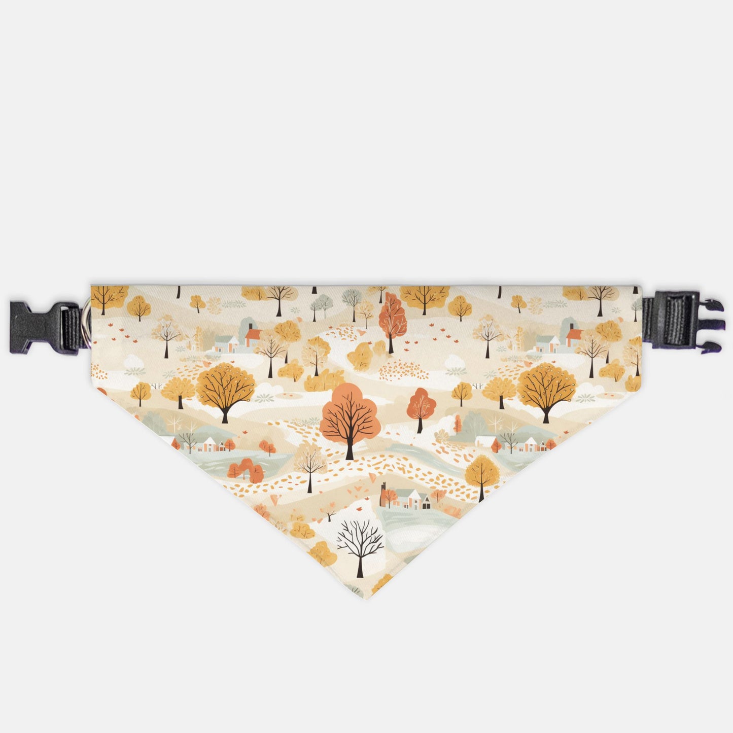 Fall Home Sweet Home Adjustable Collar Dog Bandana - Apawry Pup