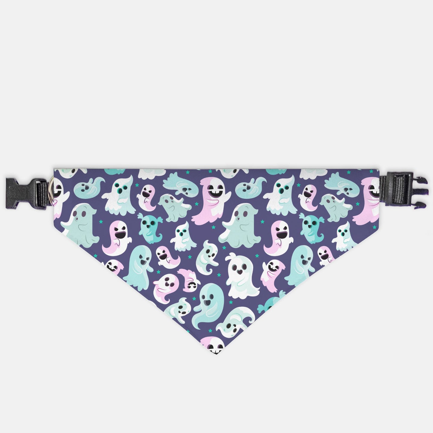 Halloween Ghosts Adjustable Collar Dog Bandana - Apawry Pup
