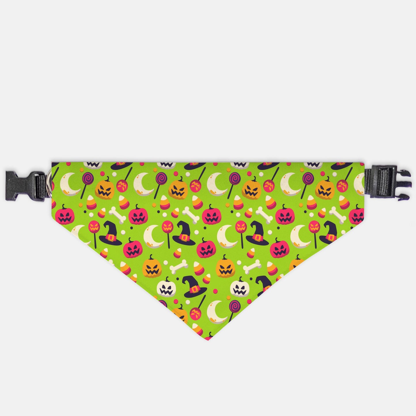 Halloween Trick or Treat Adjustable Collar Dog Bandana - Apawry Pup