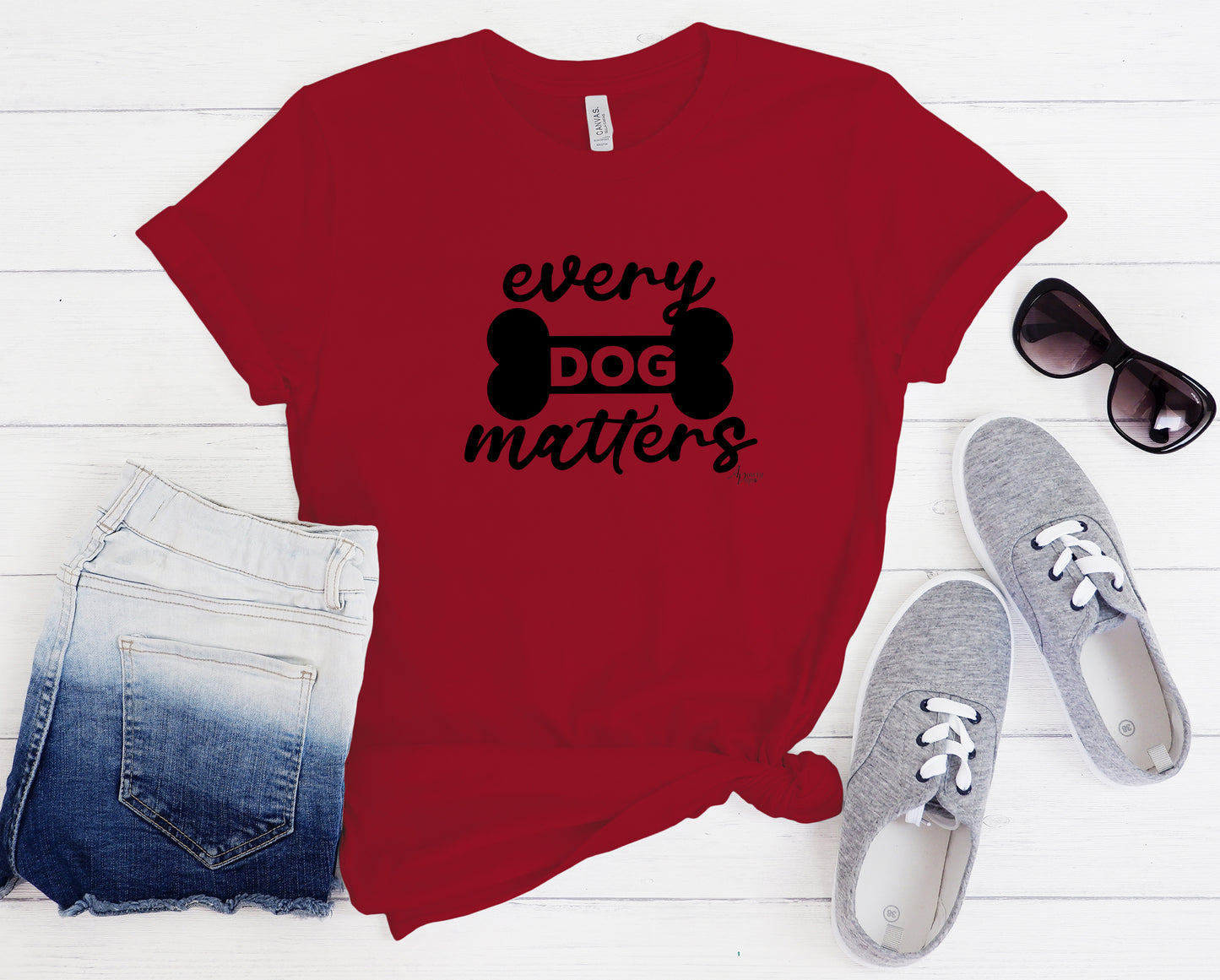 Every Dog Matters Tee - Apawry Pup