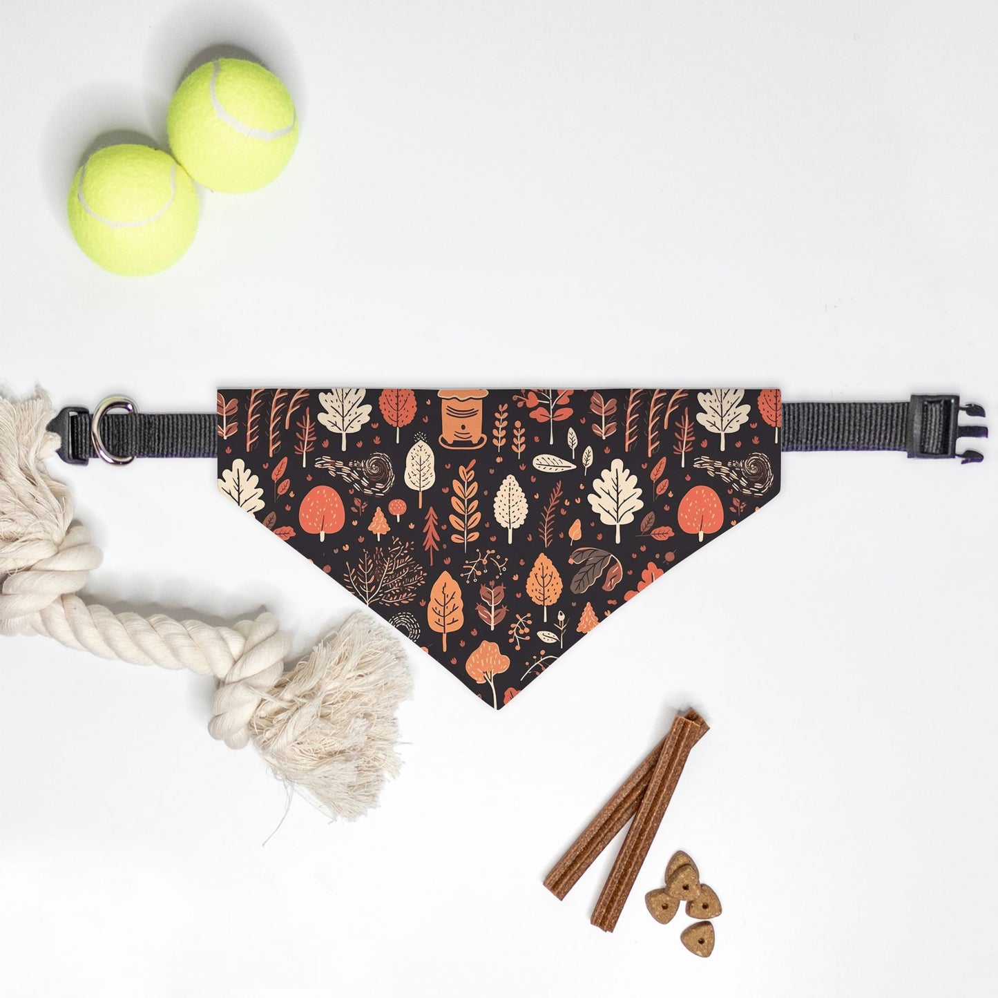 Fall Sweater Weather Adjustable Collar Dog Bandana - Apawry Pup