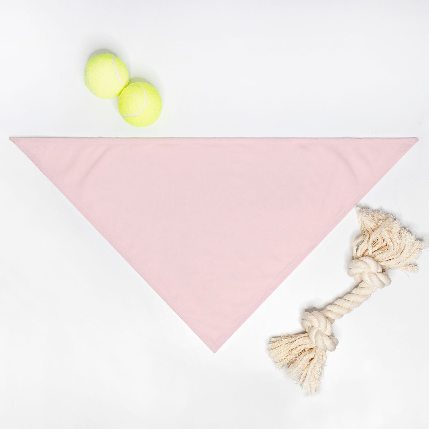 Solid Soft Pink Dog Bandana - Apawry Pup