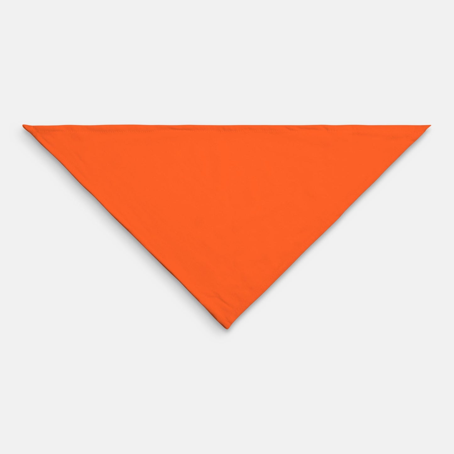Solid Tangerine Dog Bandana - Apawry Pup