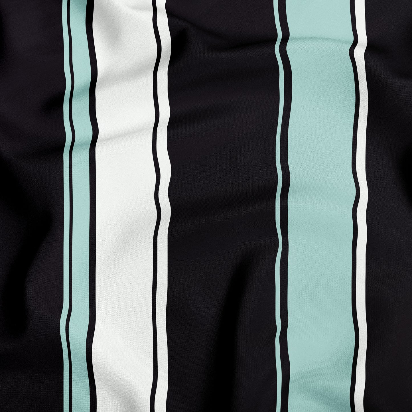 Black Mint And White Striped Dog Bandana - Apawry Pup