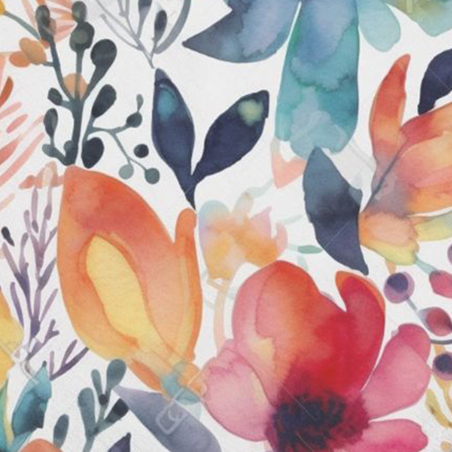 Floral Medley Watercolour Dog Bandana - Apawry Pup