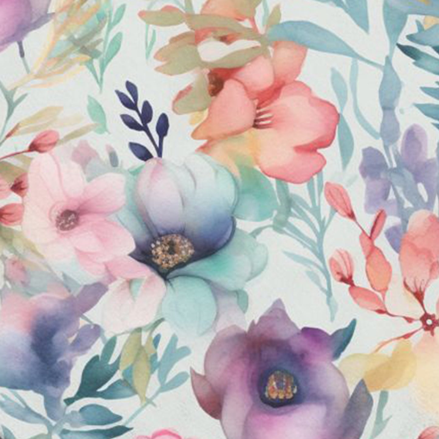 Floral Meadows Watercolour Dog Bandana - Apawry Pup