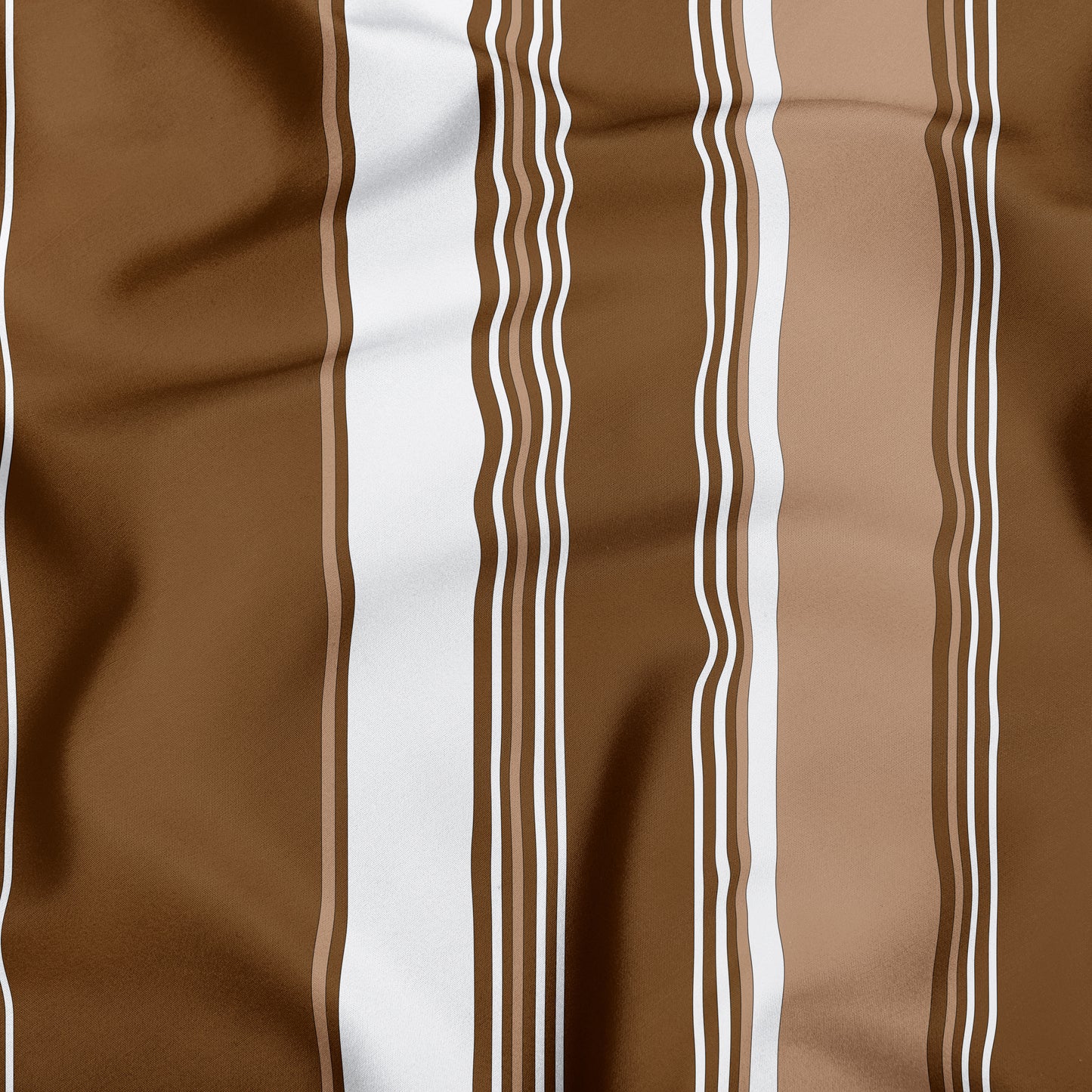 Tan Brown And White Striped Dog Bandana - Apawry Pup
