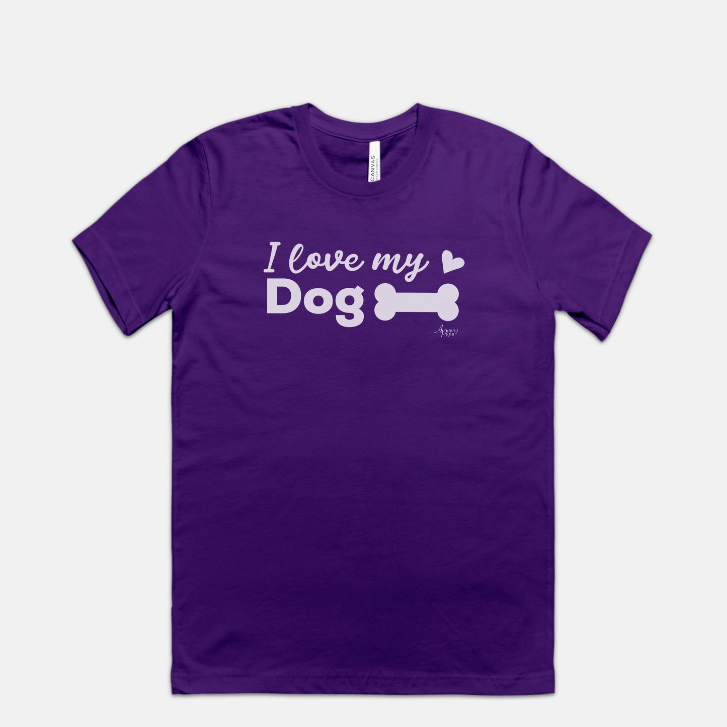 I Love My Dog Tee - Apawry Pup