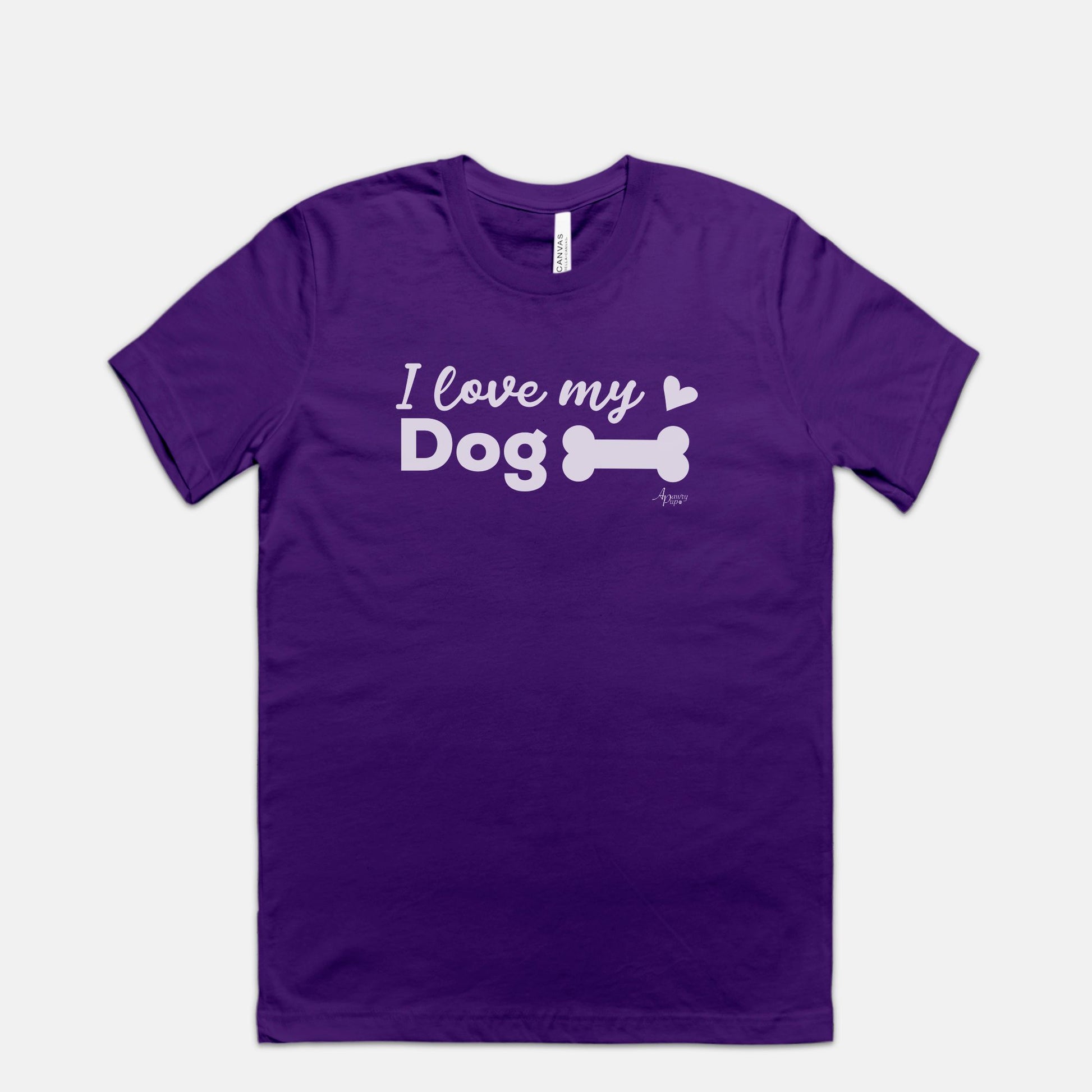 I Love My Dog Tee - Apawry Pup