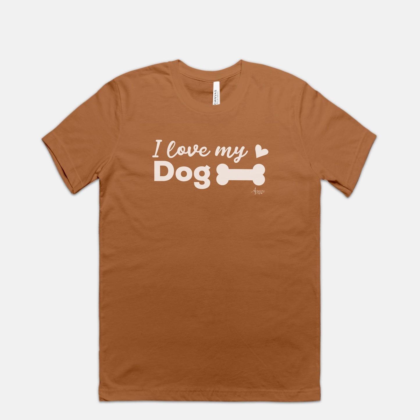 I Love My Dog Tee - Apawry Pup