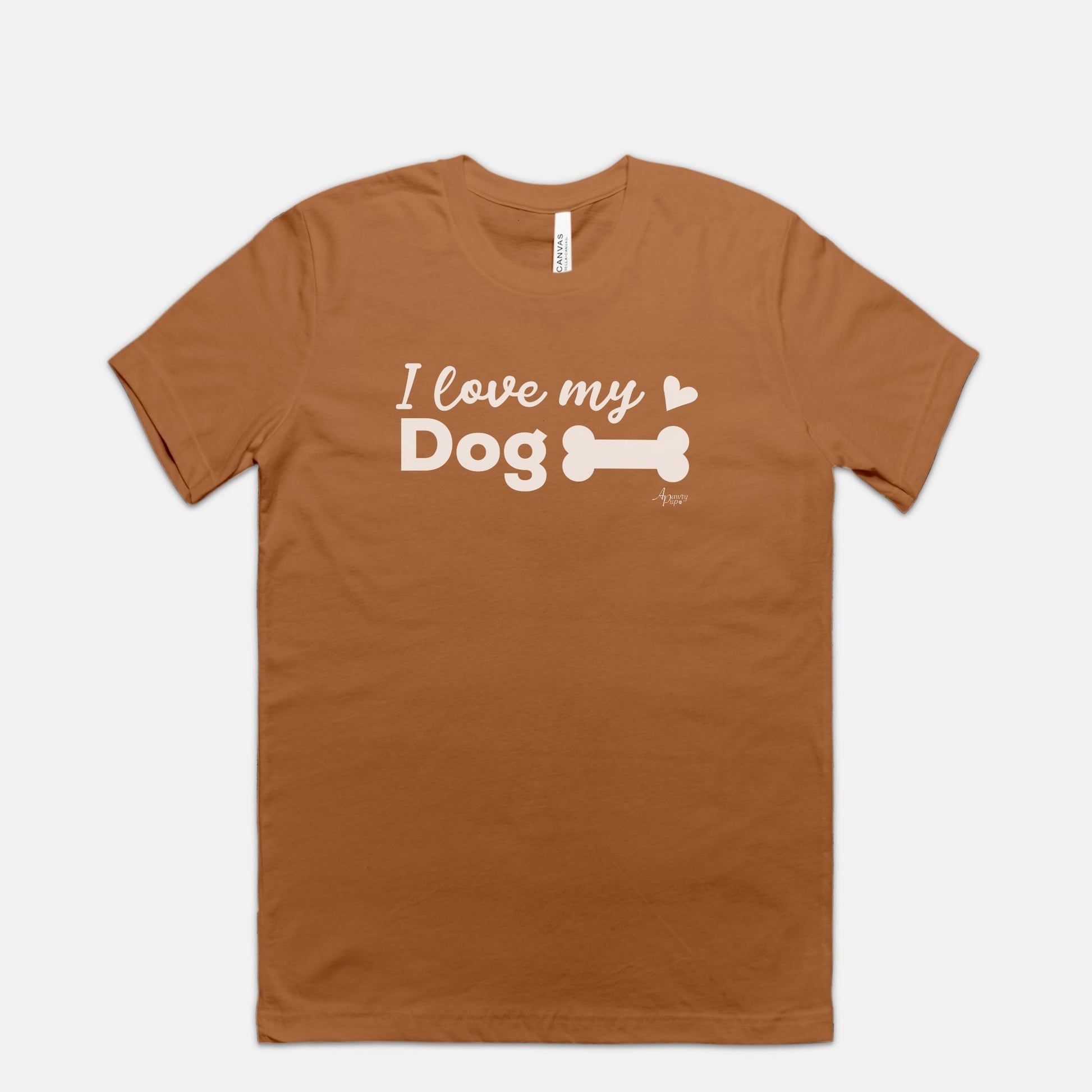 I Love My Dog Tee - Apawry Pup