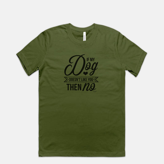If My Dog Doesn't Like You Then No Tee - Apawry Pup
