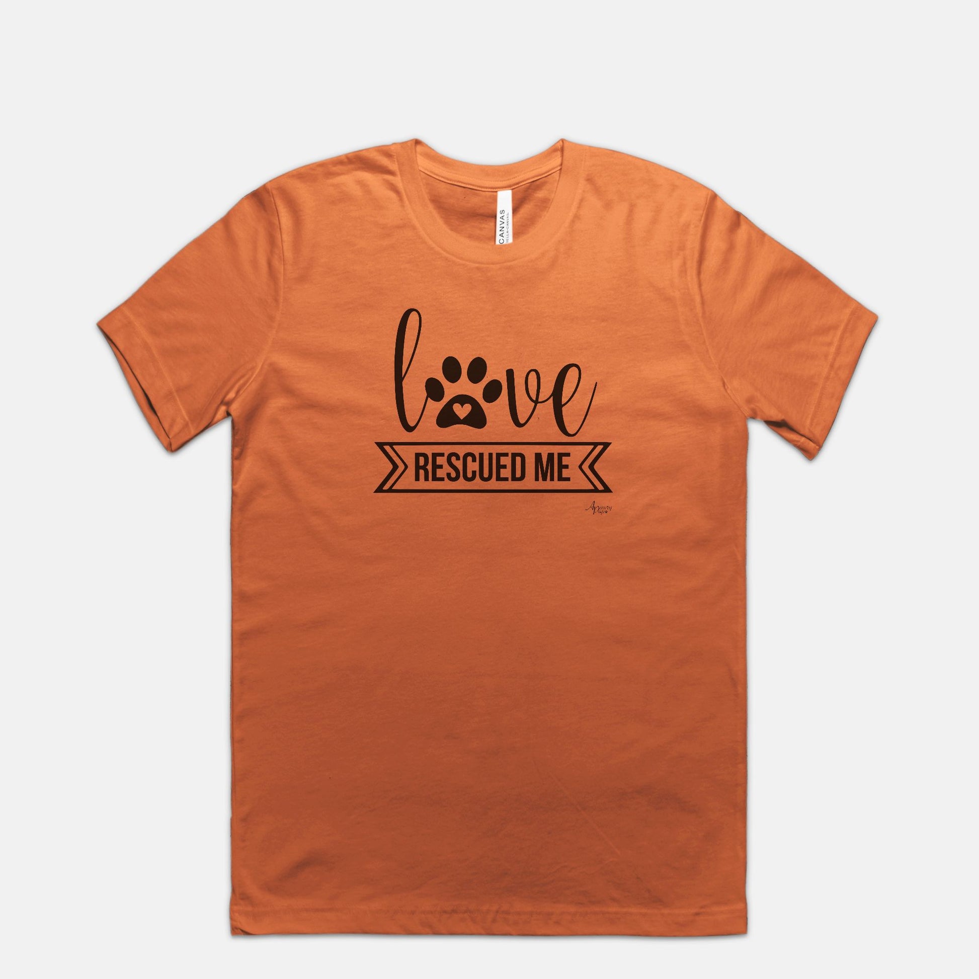 Love Rescued Me Tee - Apawry Pup