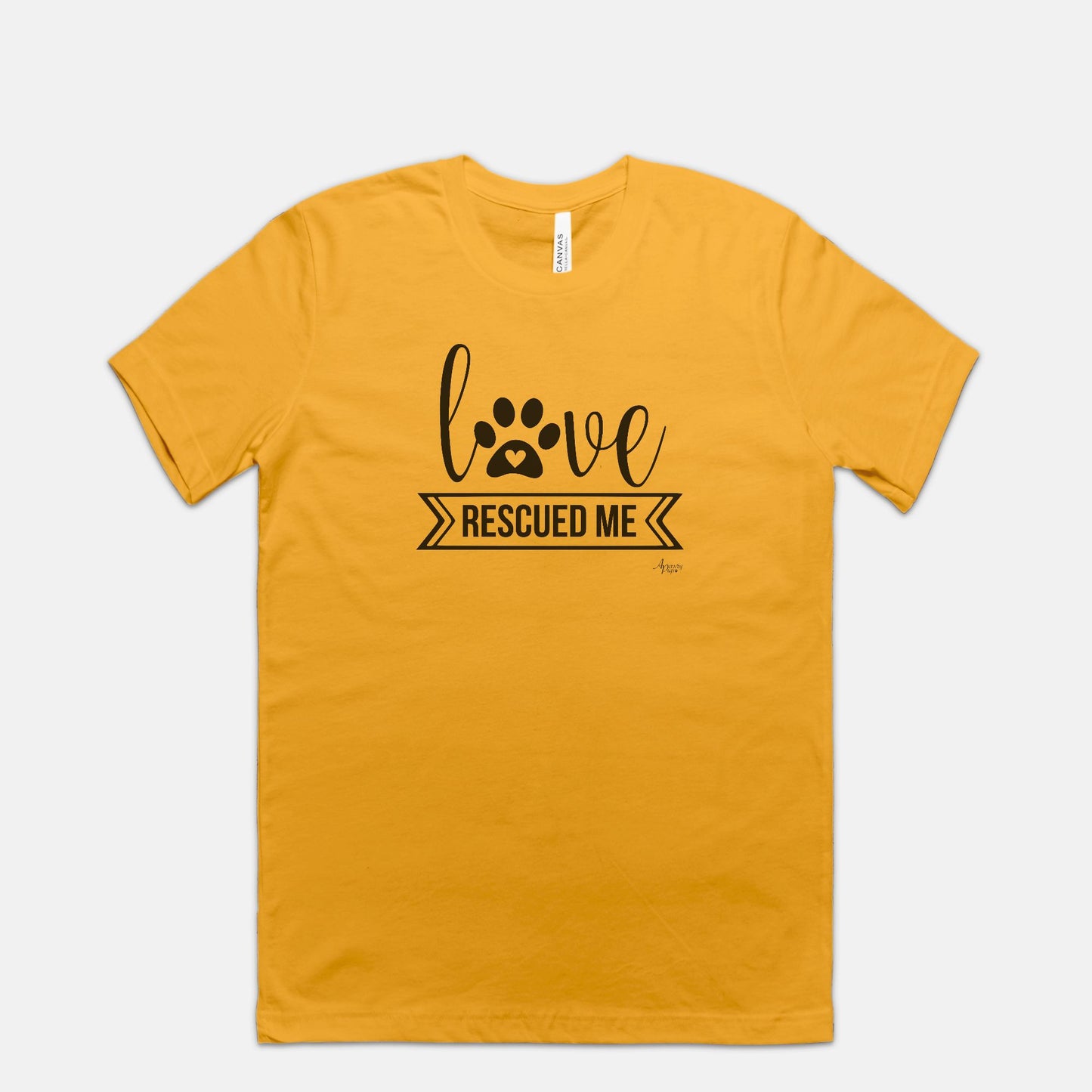 Love Rescued Me Tee - Apawry Pup