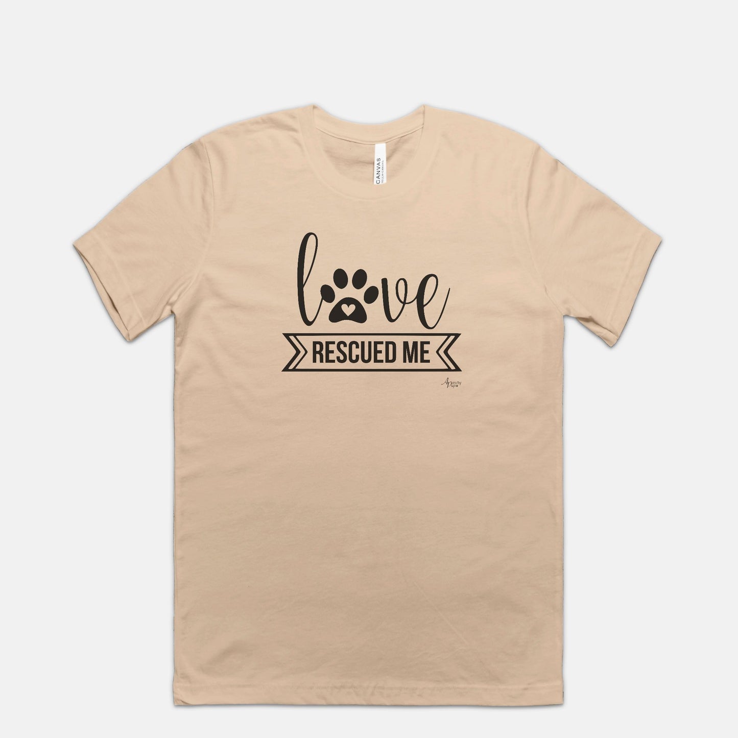 Love Rescued Me Tee - Apawry Pup