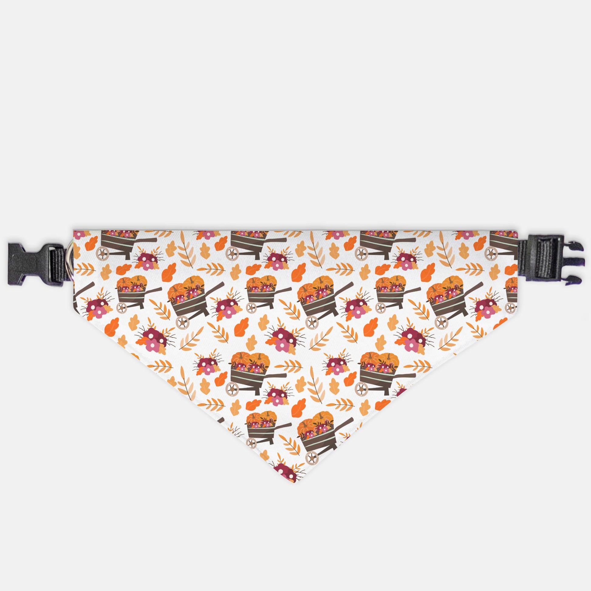 Fall Pumpkin Patch Adjustable Collar Dog Bandana - Apawry Pup