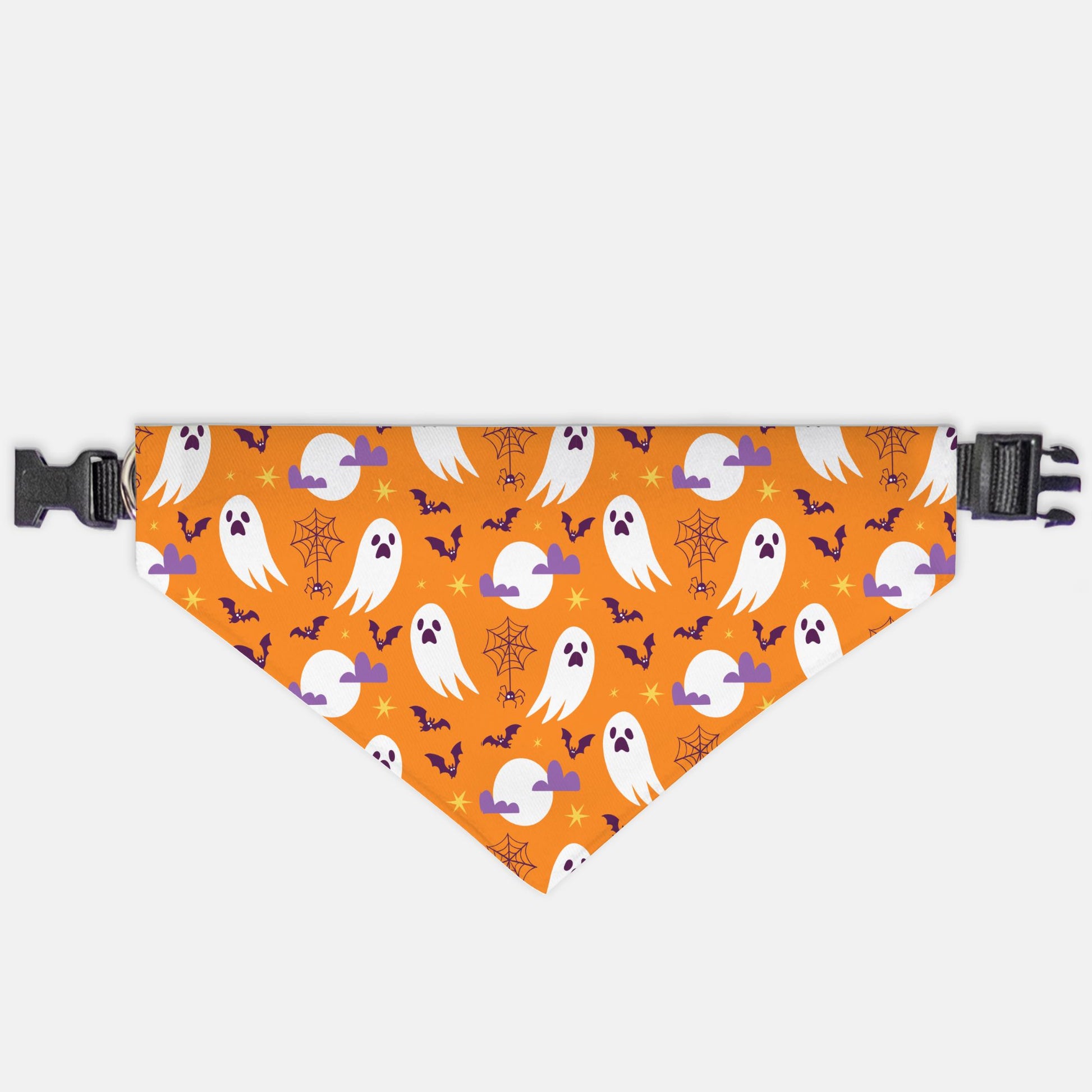 Halloween Boo Adjustable Collar Dog Bandana - Apawry Pup