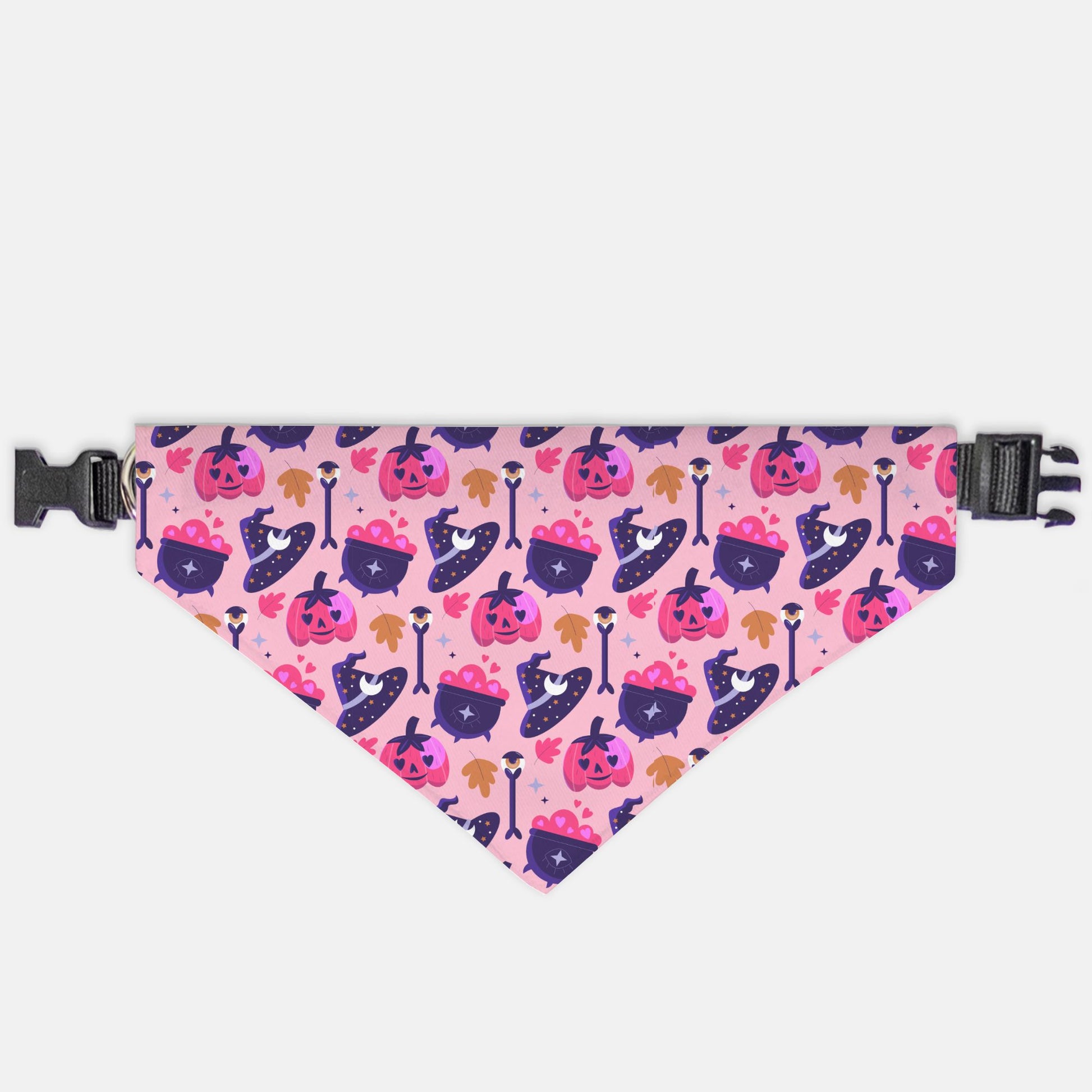 Halloween Witching Hour Adjustable Collar Dog Bandana - Apawry Pup