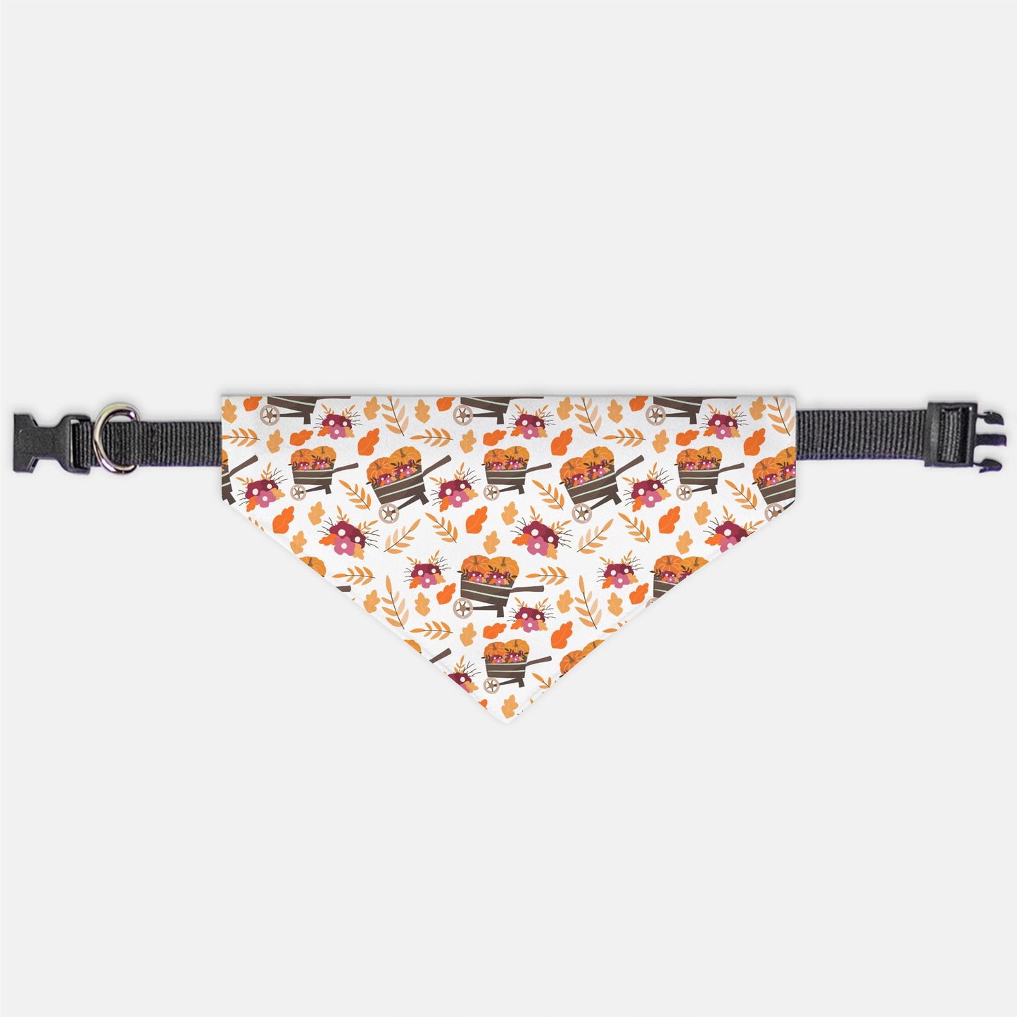 Fall Pumpkin Patch Adjustable Collar Dog Bandana - Apawry Pup