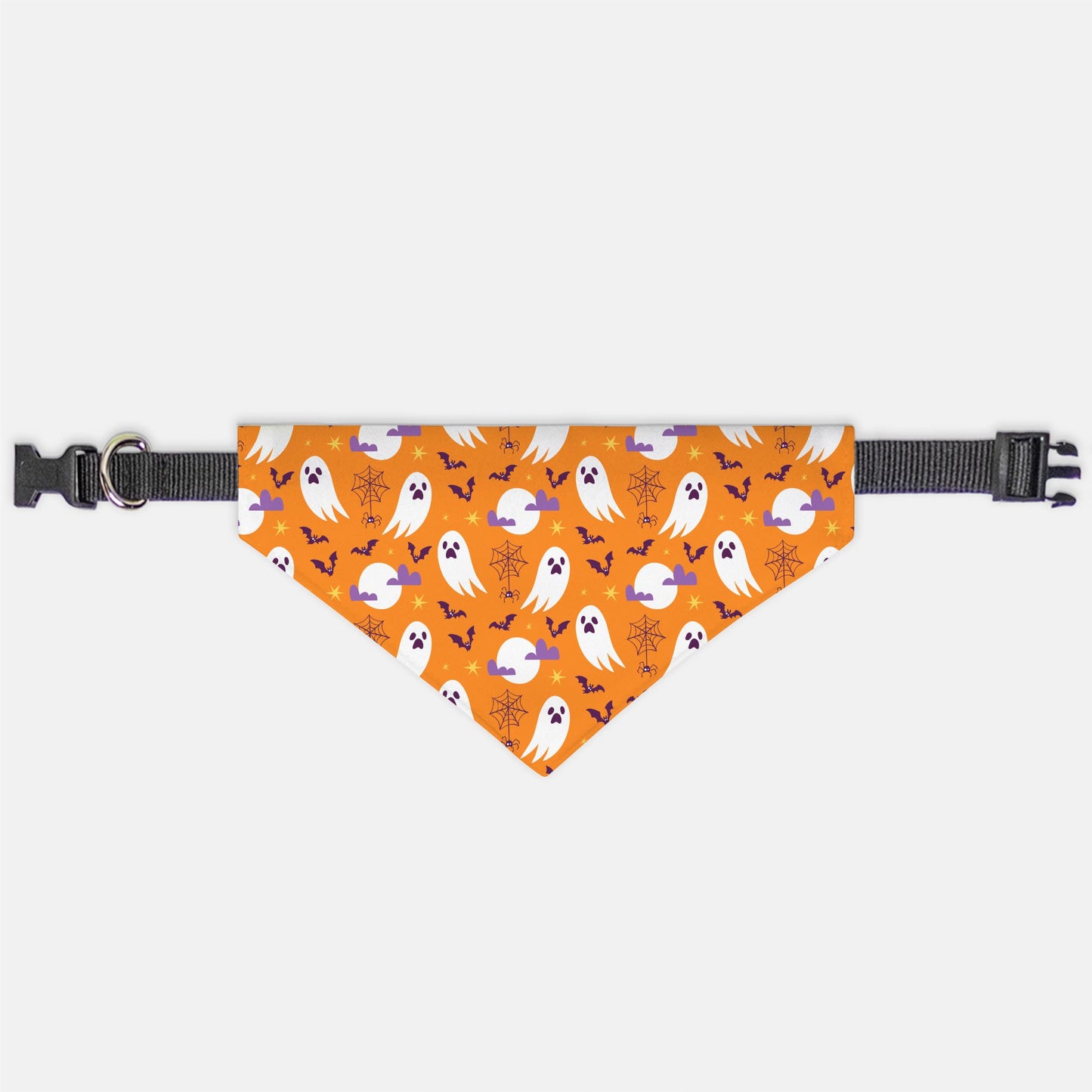 Halloween Boo Adjustable Collar Dog Bandana - Apawry Pup