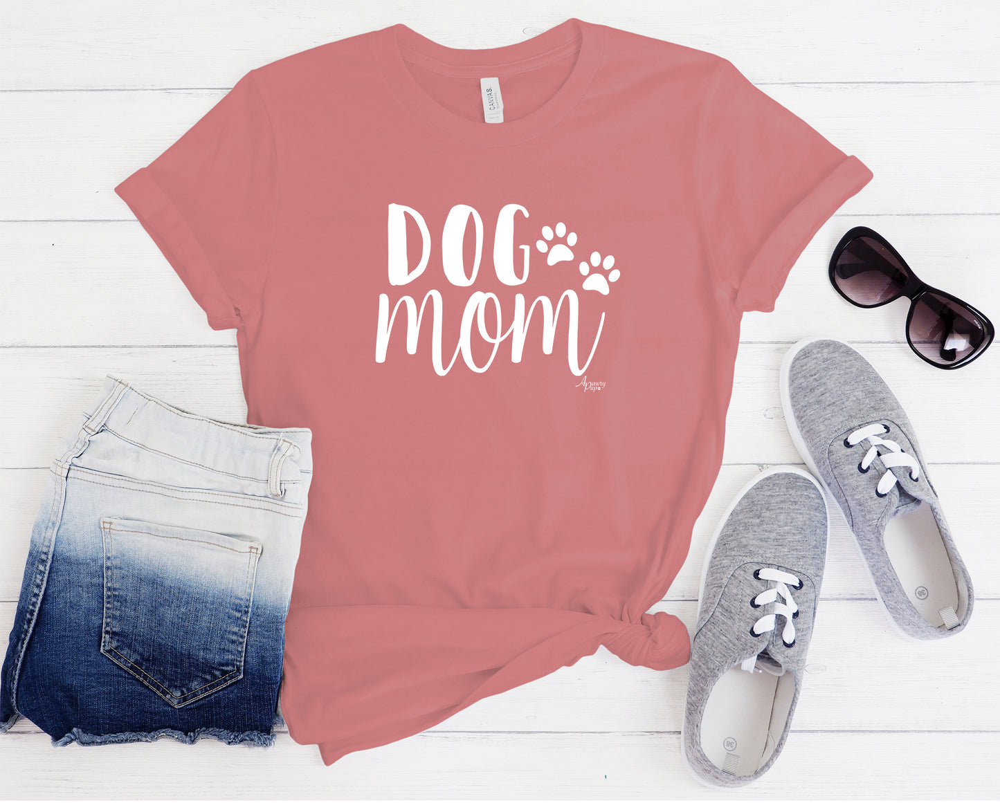 Dog Mom Tee - Apawry Pup