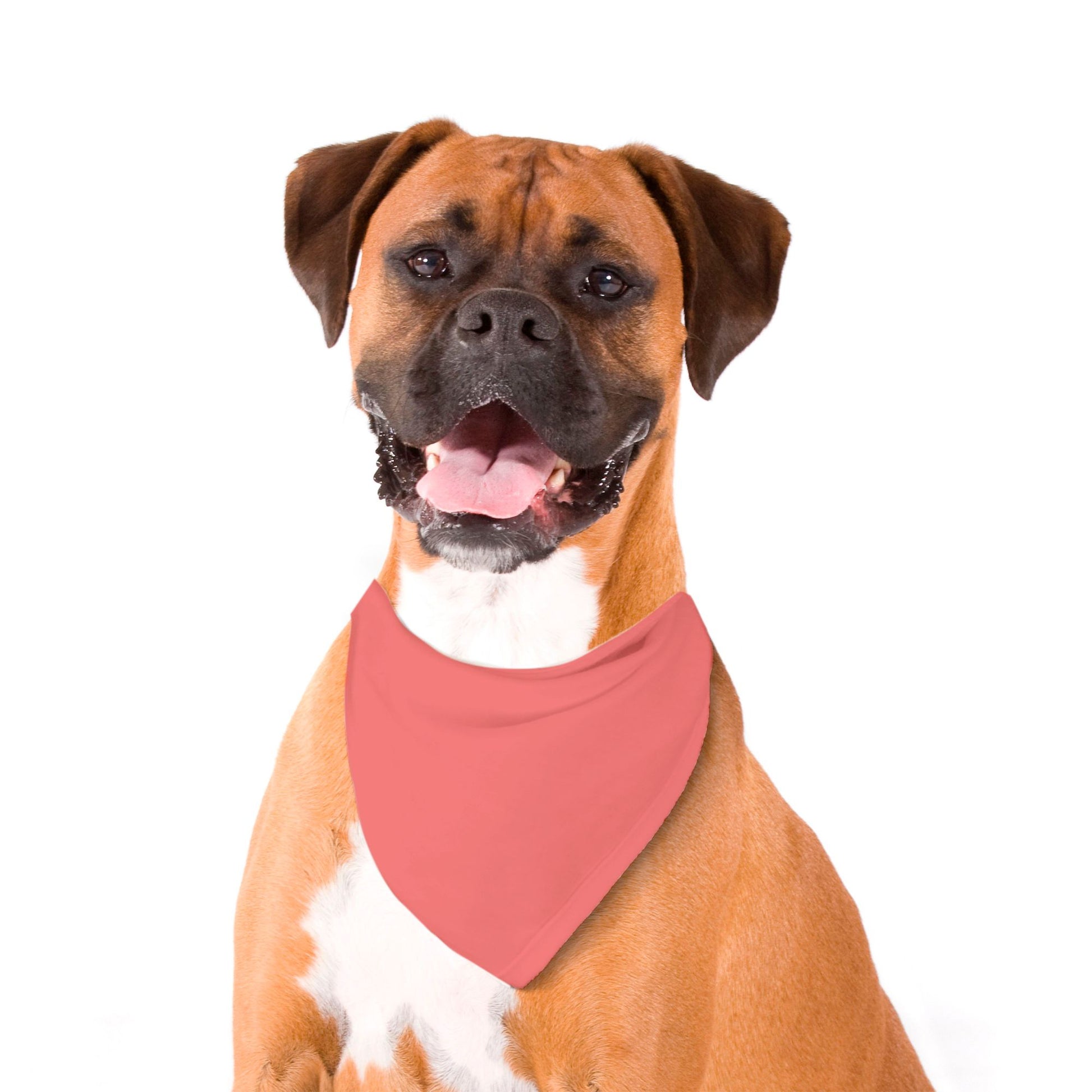 Solid Deep Rose Pink Dog Bandana - Apawry Pup