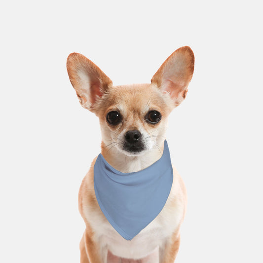 Solid Pastel Indigo Dog Bandana - Apawry Pup