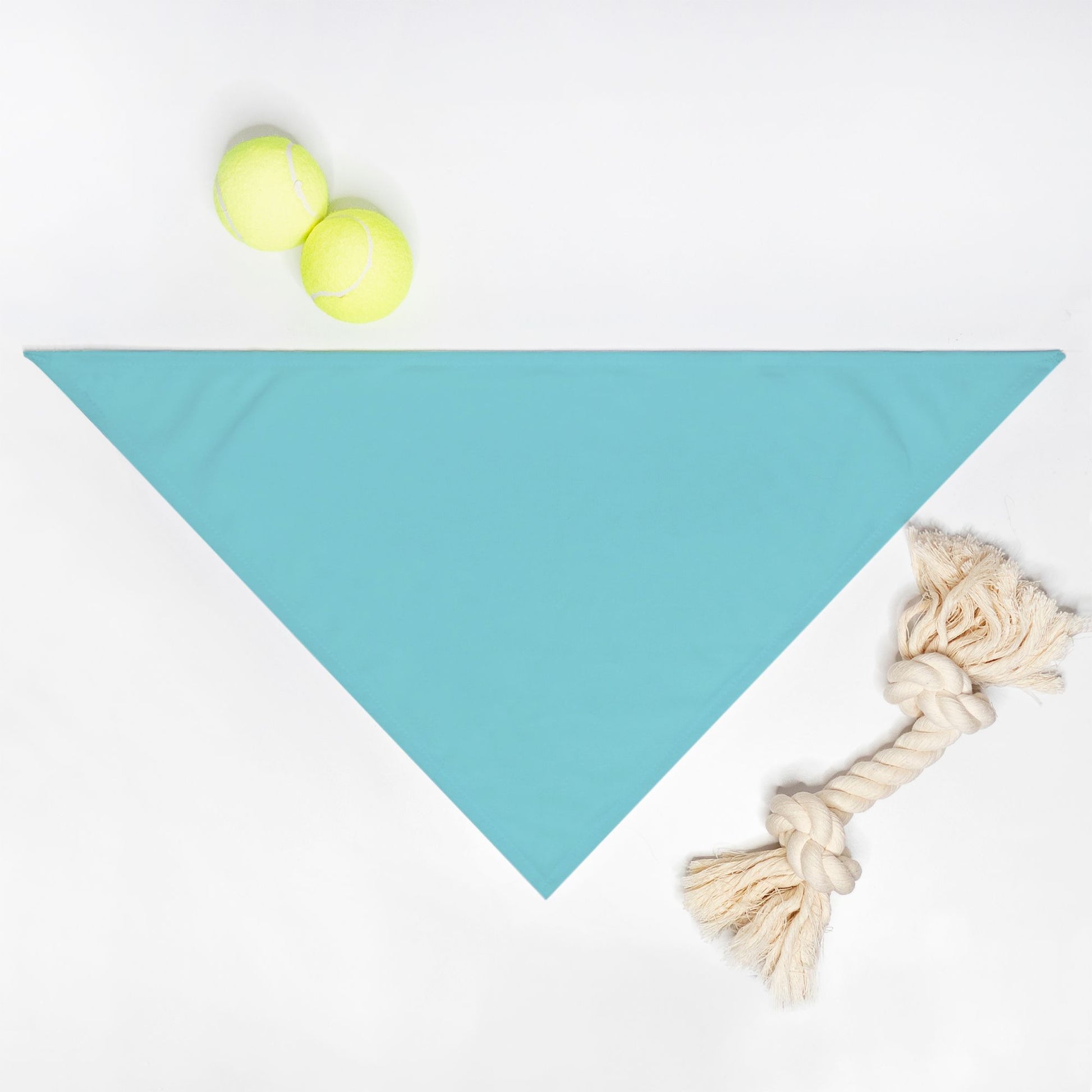 Solid Sky Blue Dog Bandana - Apawry Pup