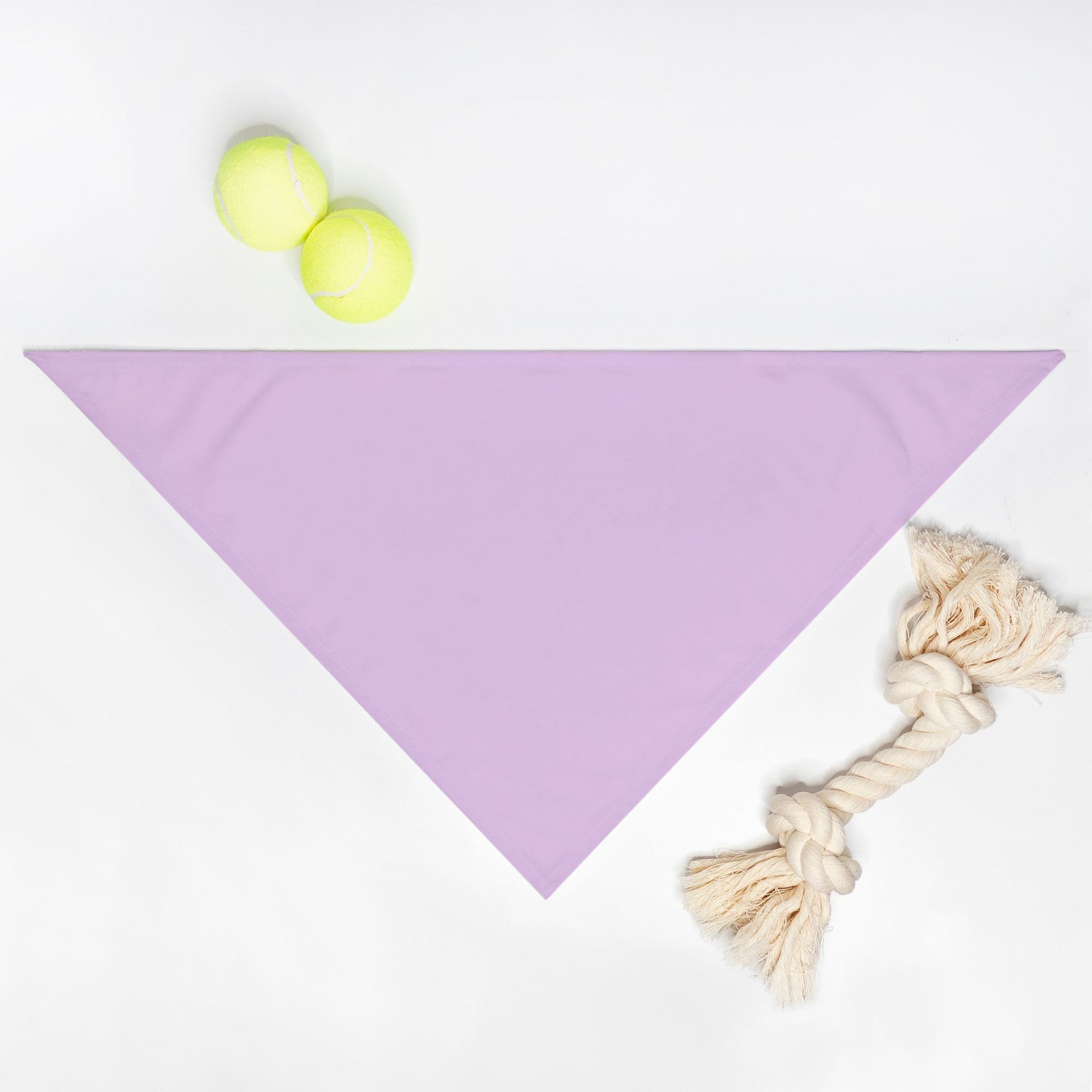 Solid Lilac Dog Bandana - Apawry Pup