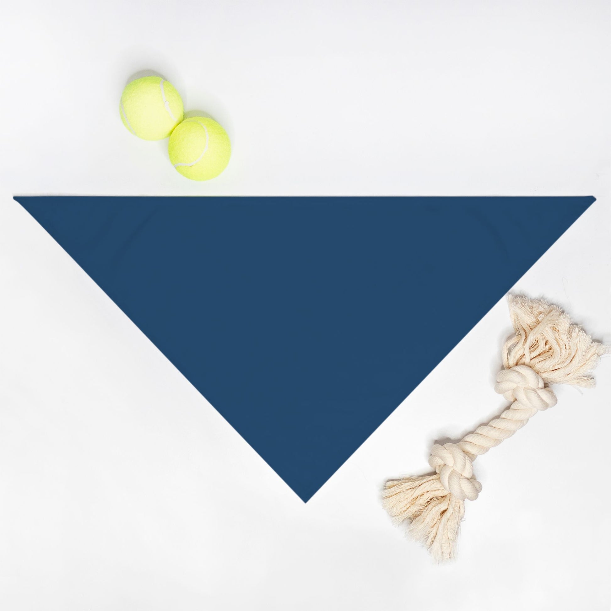 Solid Navy Blue Dog Bandana - Apawry Pup