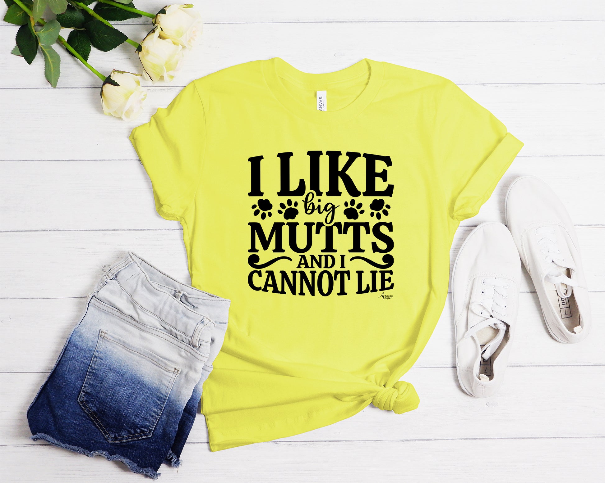 I Like Big Mutts And I Cannot Lie Tee - Apawry Pup