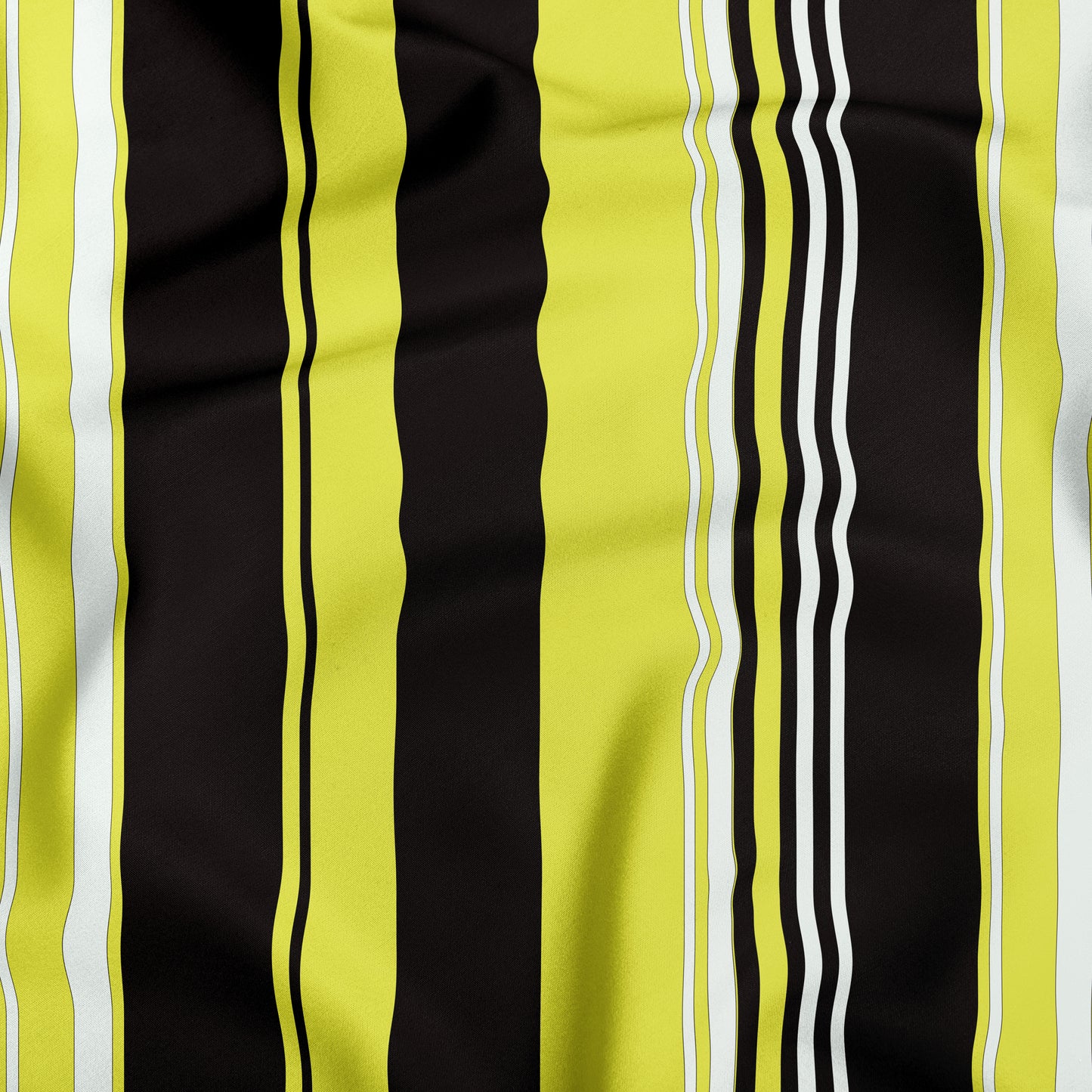 Yellow Black And White Striped Dog Bandana - Apawry Pup