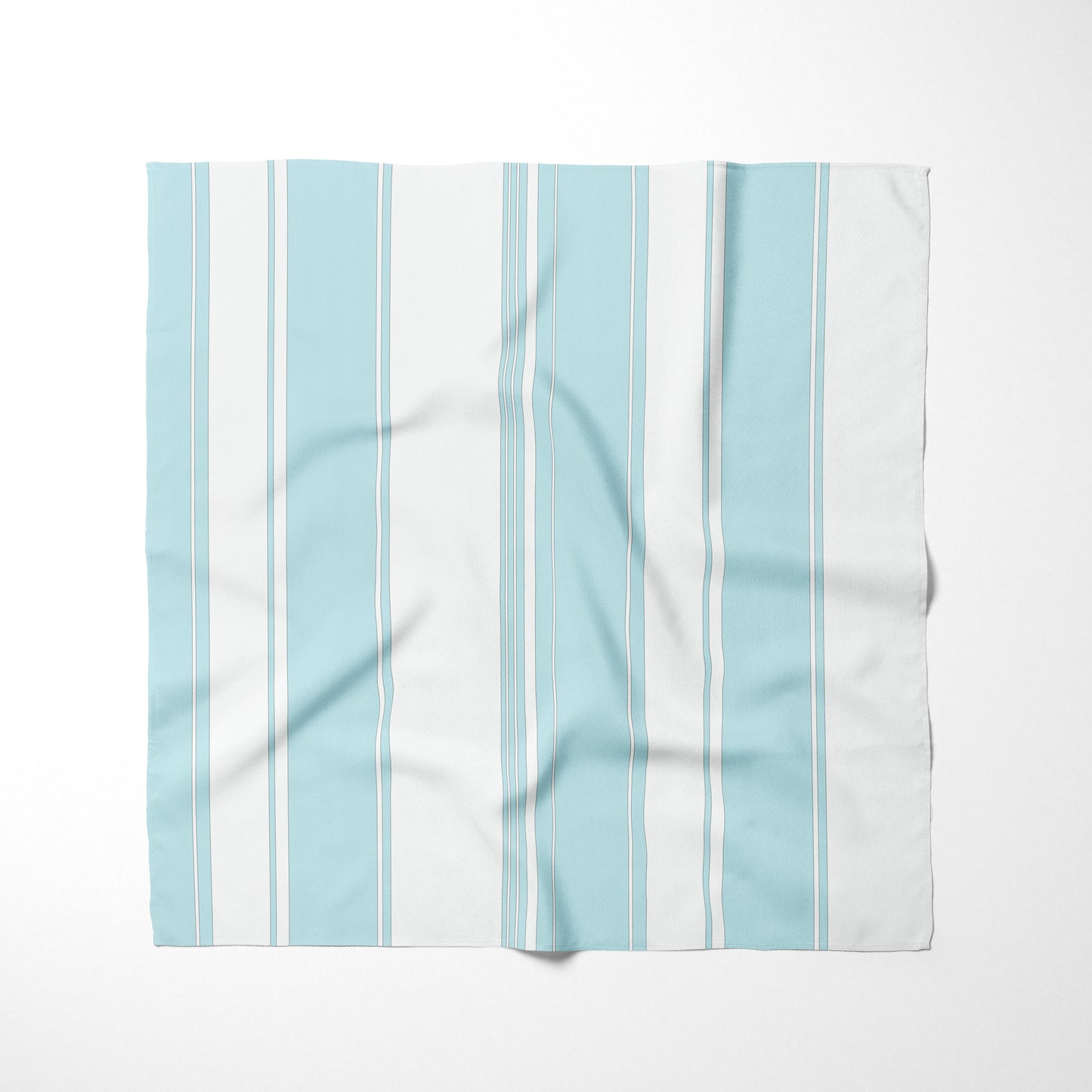 Baby Blue And White Striped Dog Bandana - Apawry Pup