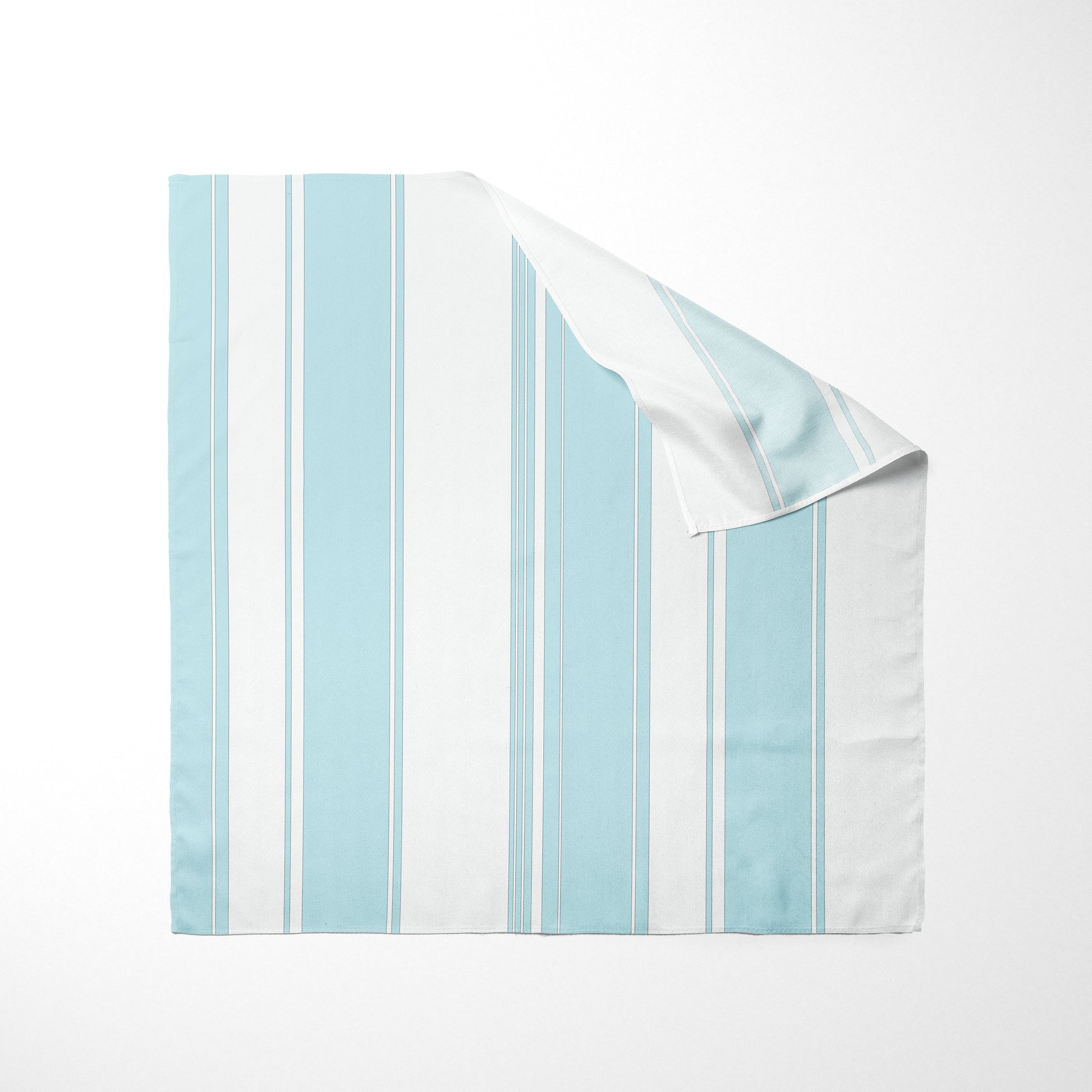 Baby Blue And White Striped Dog Bandana - Apawry Pup
