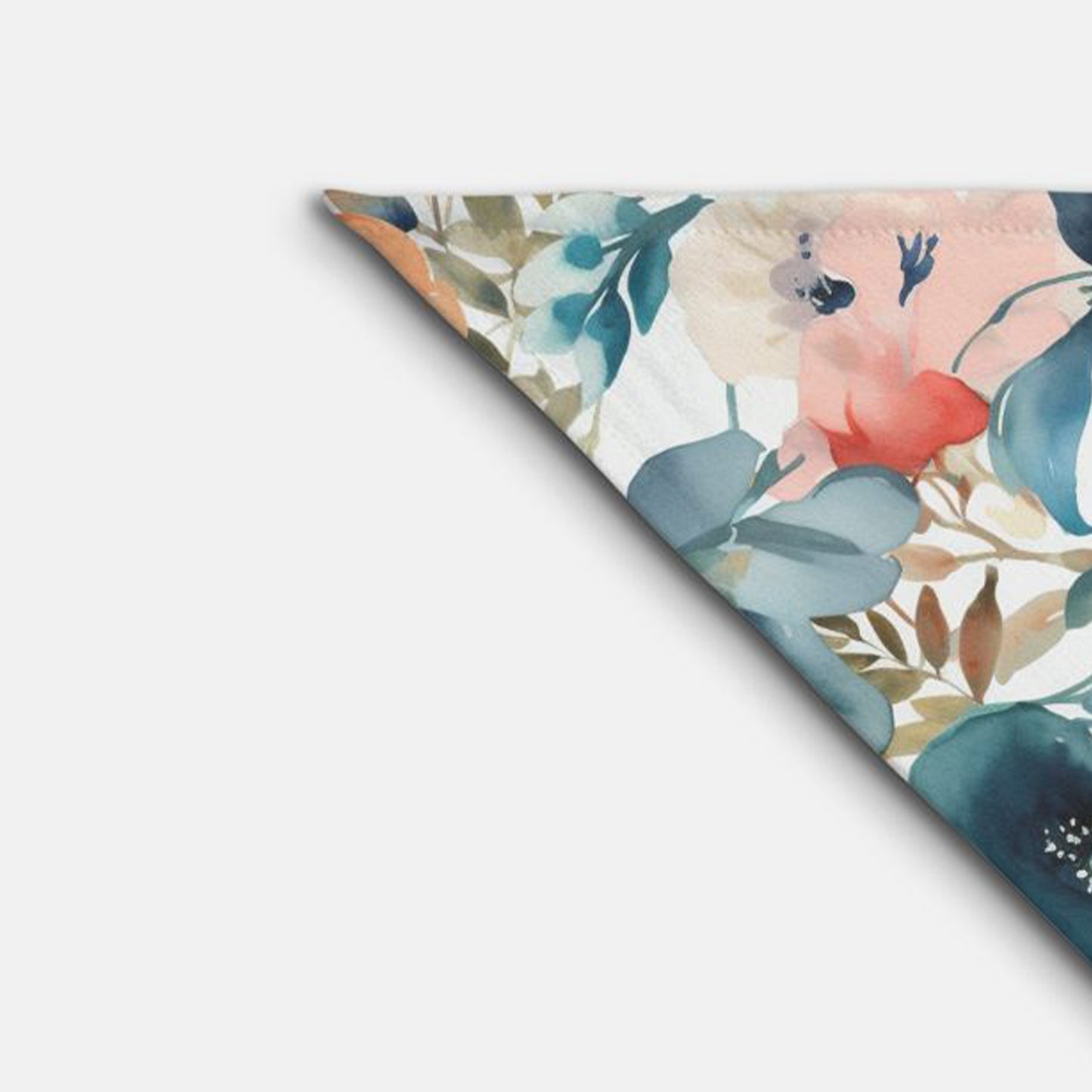 Floral By The Brook Watercolour Dog Bandana - Apawry Pup
