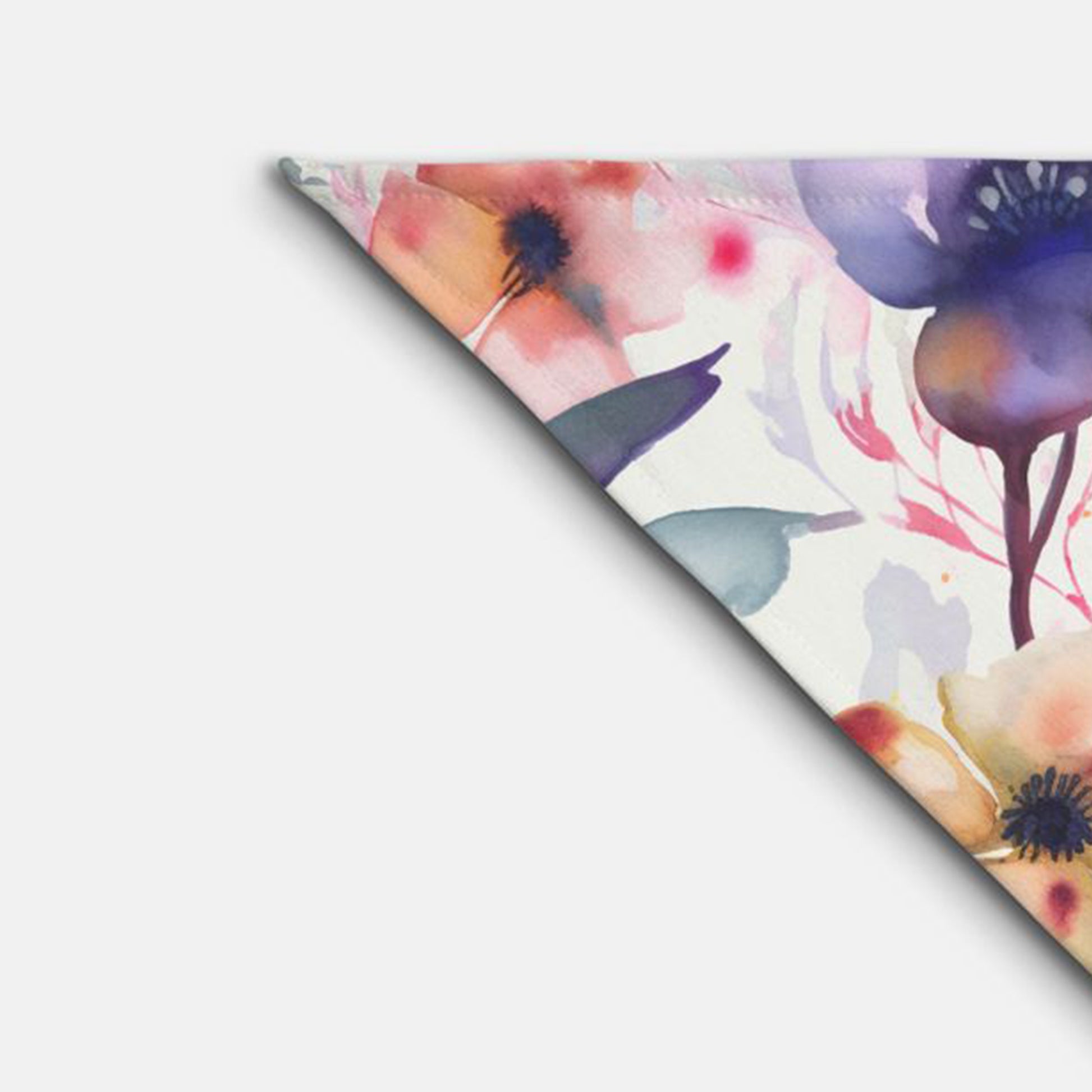 Floral Tropical Berry Watercolour Dog Bandana - Apawry Pup
