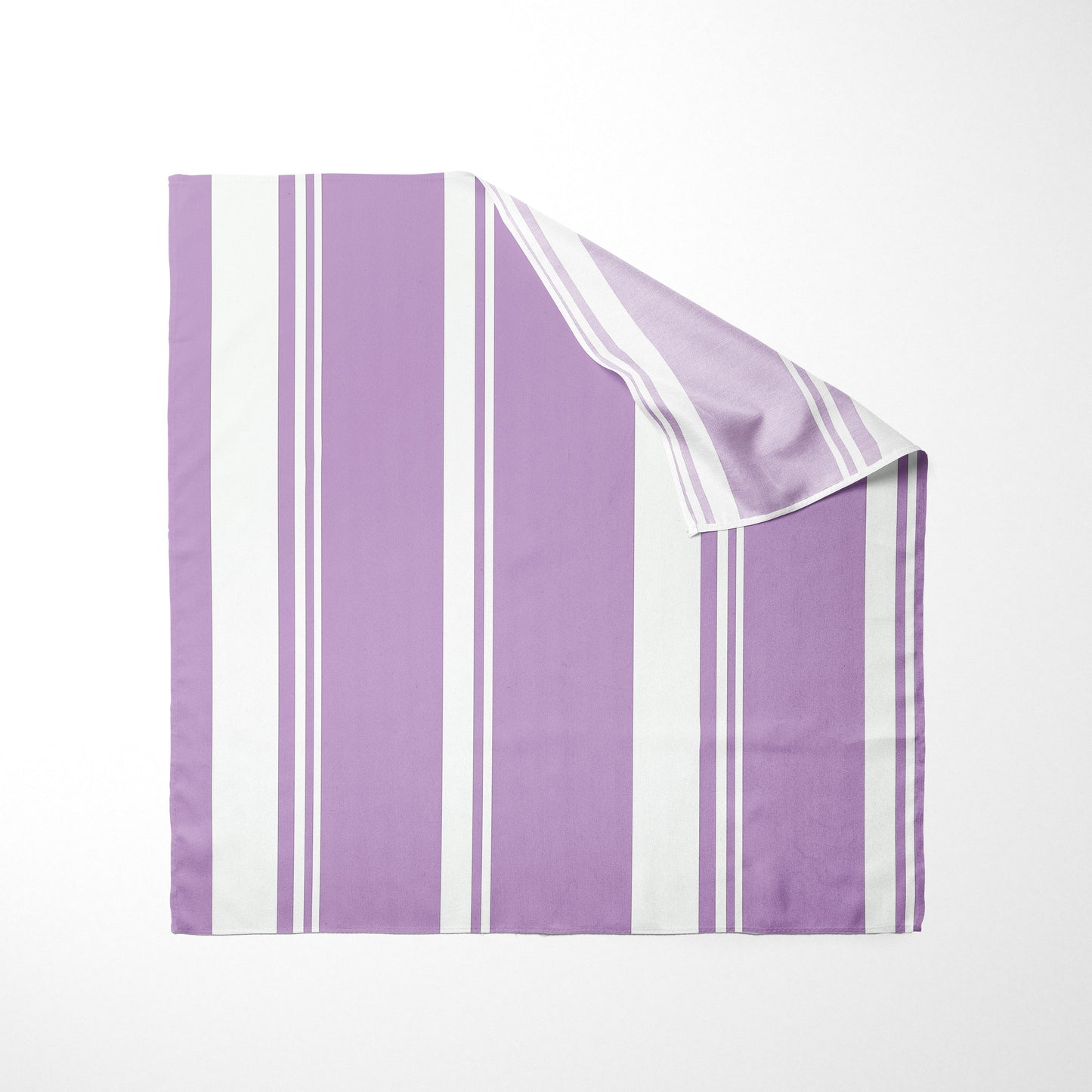Light Purple and White Striped Dog Bandana - Apawry Pup