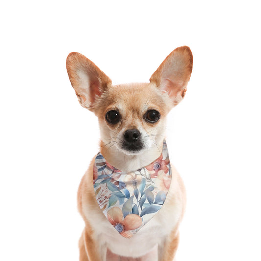 Floral Haze Watercolour Dog Bandana - Apawry Pup