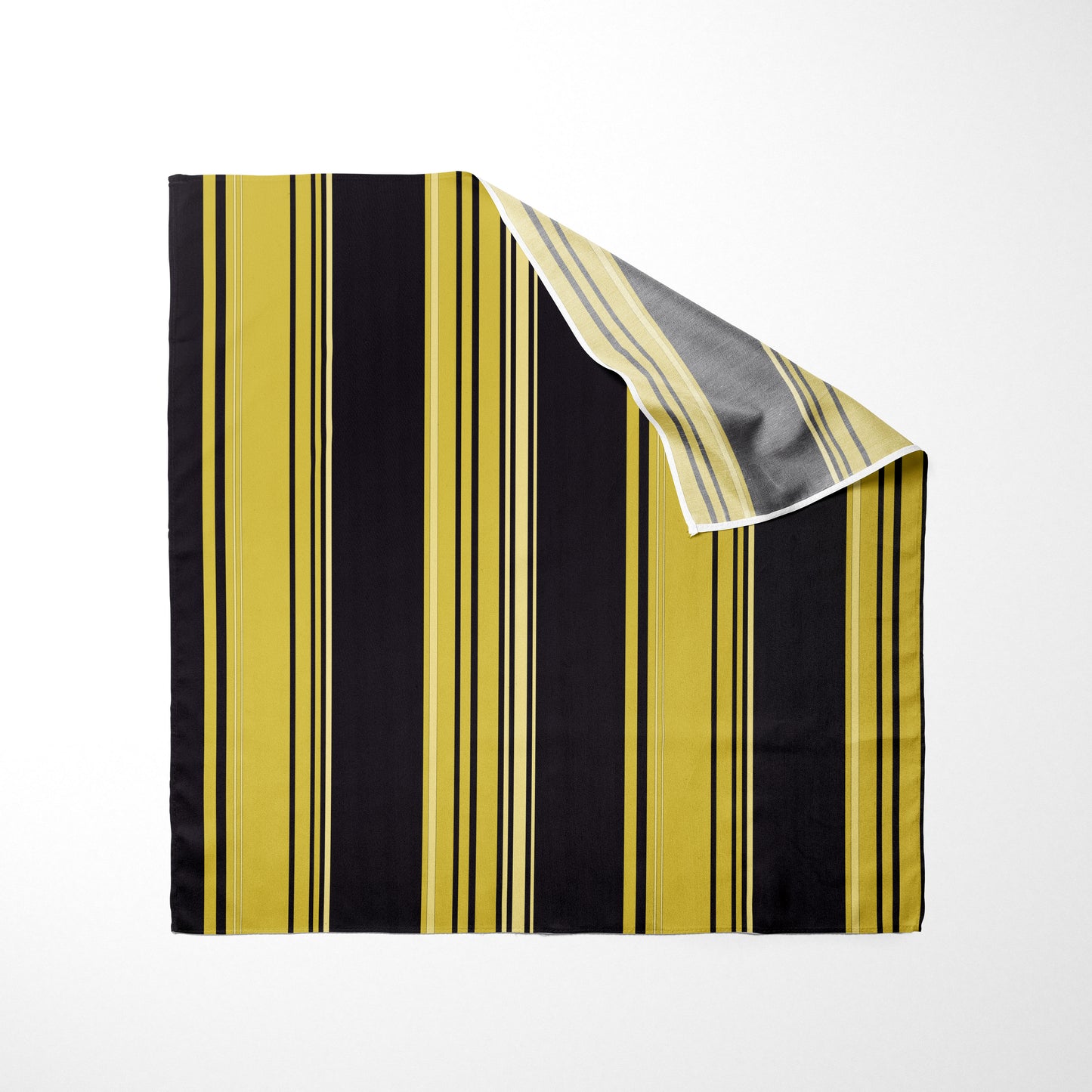 Mustard Yellow And Black Striped Dog Bandana - Apawry Pup