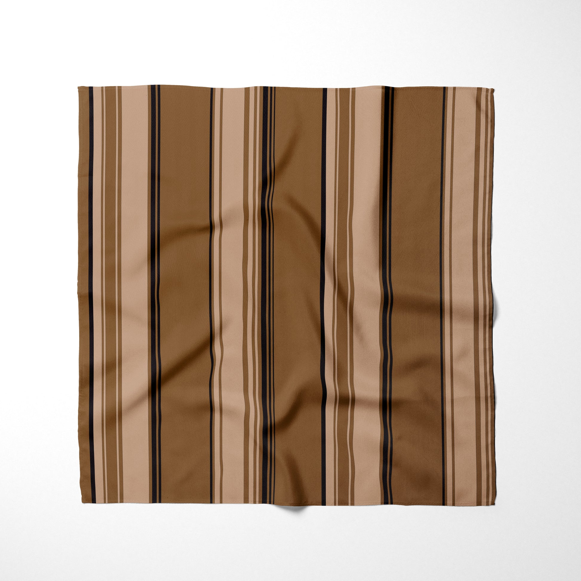 Nude Brown And Black Striped Dog Bandana - Apawry Pup