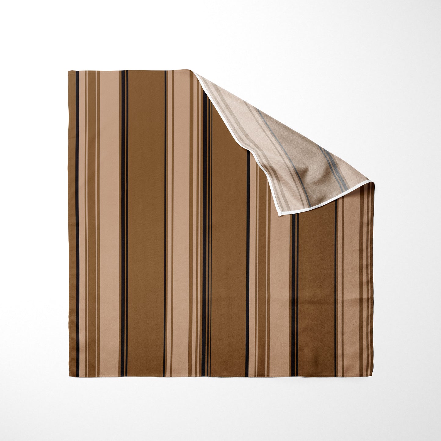 Nude Brown And Black Striped Dog Bandana - Apawry Pup
