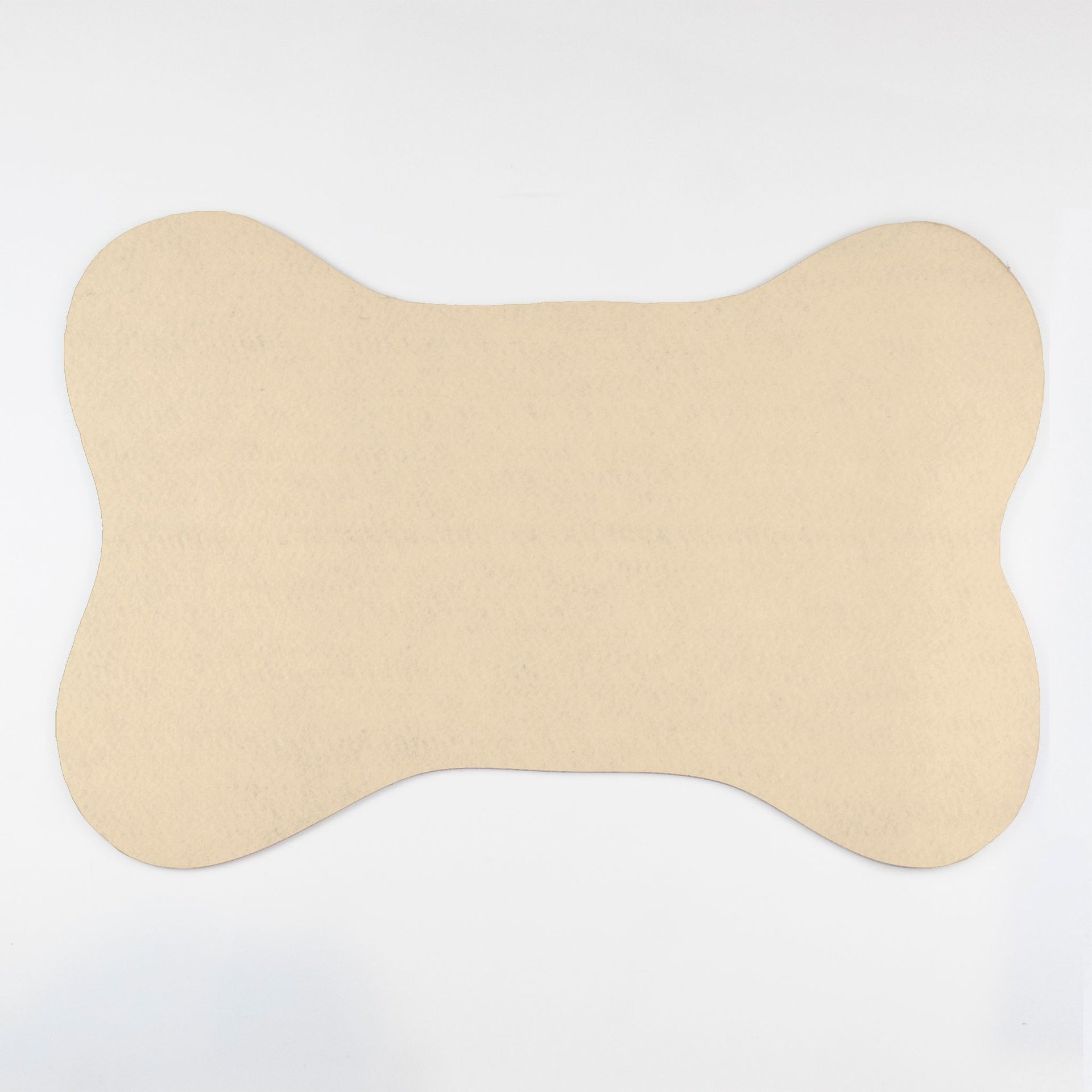 White Bone Shaped Pet Food Mat - Apawry Pup