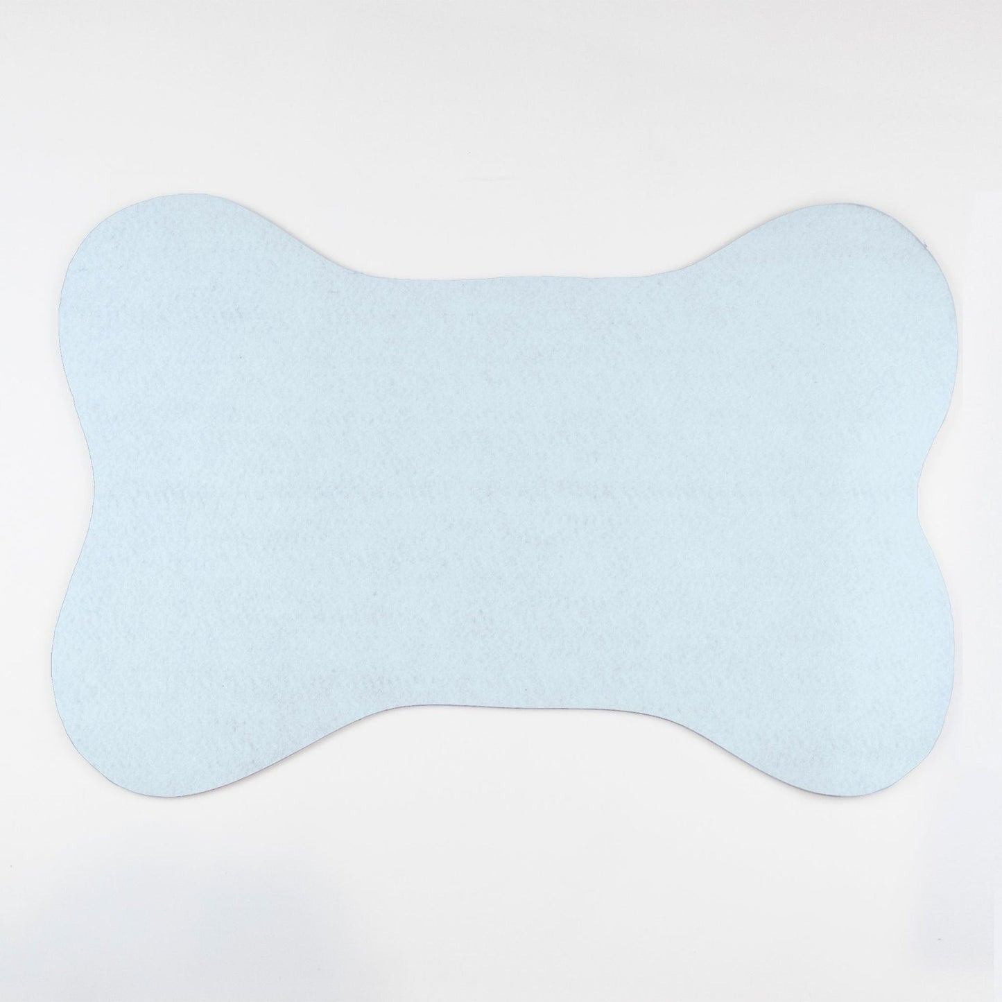 White Bone Shaped Pet Food Mat - Apawry Pup