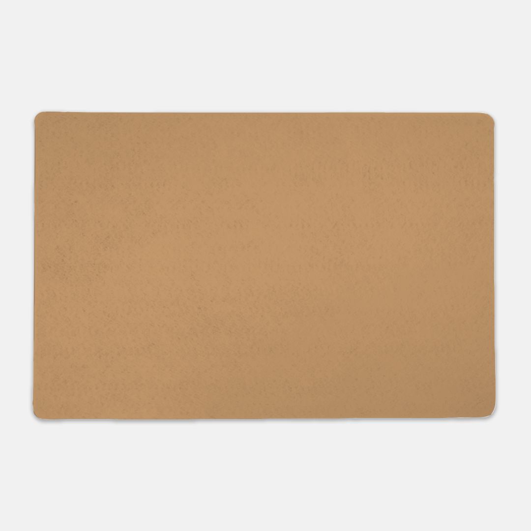 Beige Rectangle Pet Food Mat - Apawry Pup