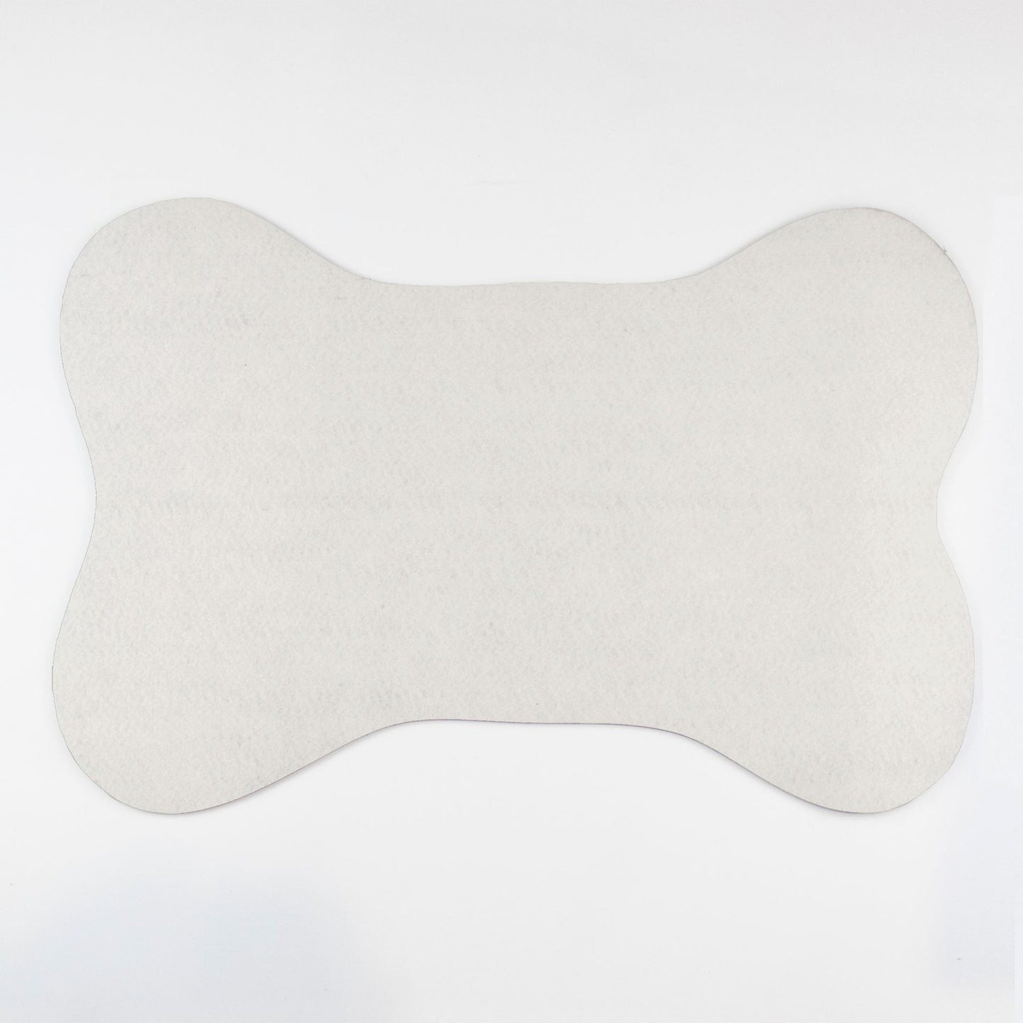 White Bone Shaped Pet Food Mat - Apawry Pup