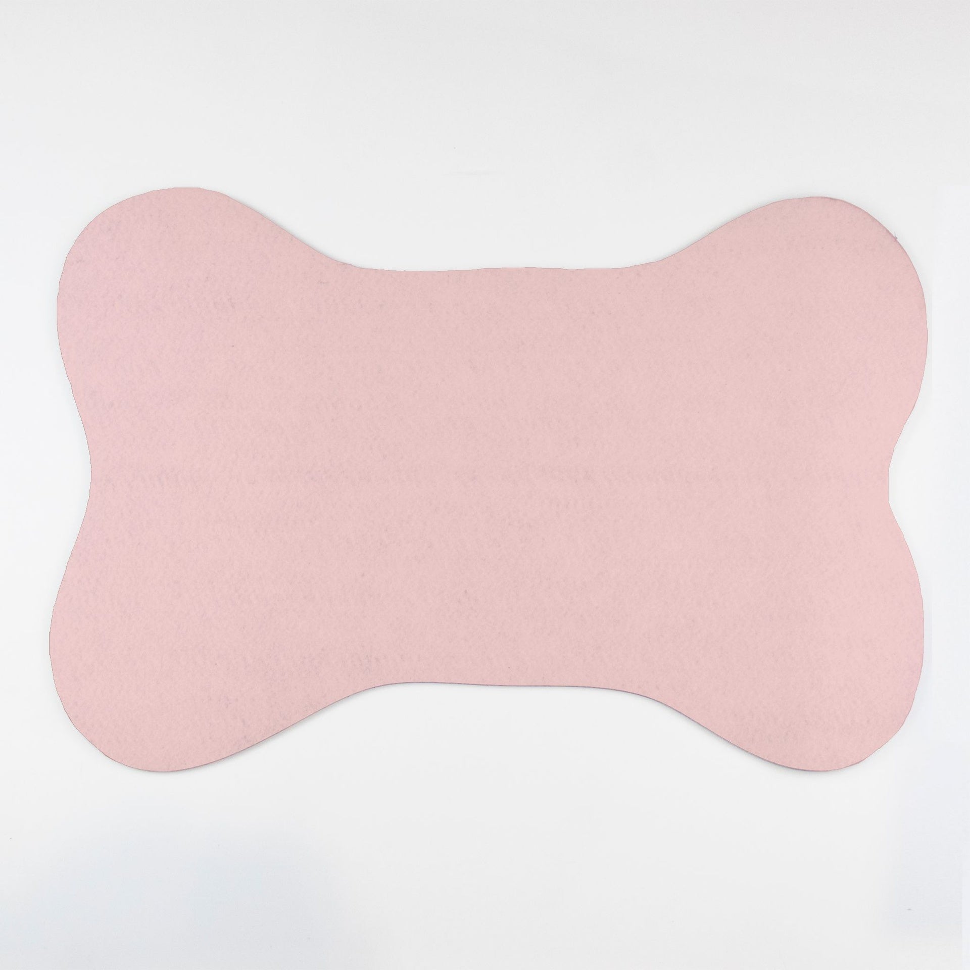 White Bone Shaped Pet Food Mat - Apawry Pup