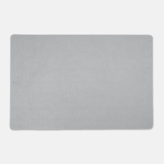 Light Grey Rectangle Pet Food Mat - Apawry Pup