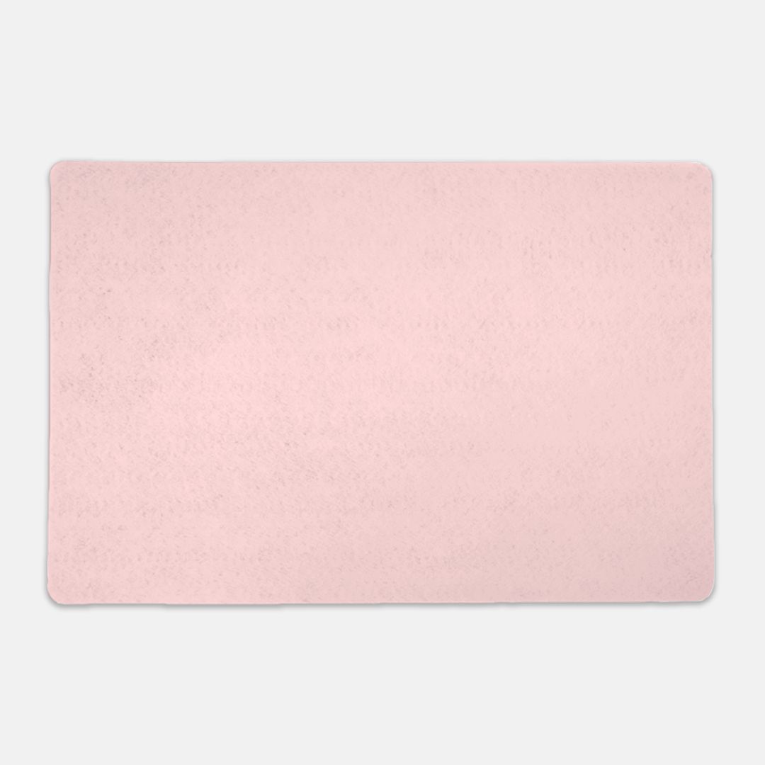 White Rectangle Pet Food Mat - Apawry Pup