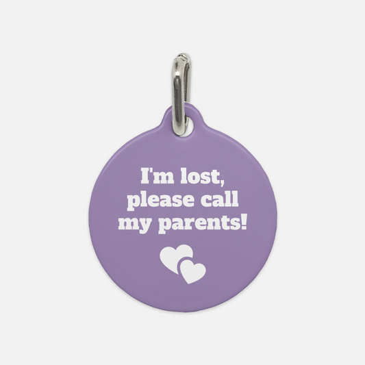 I'm Lost Please Call My Parents Dog Tag - Apawry Pup