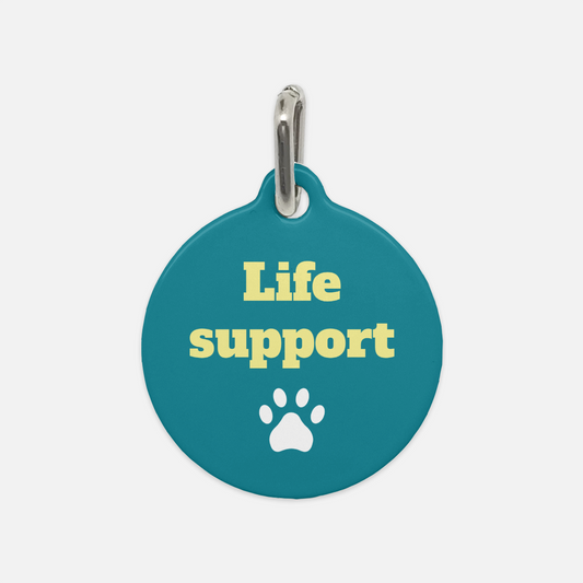 Life Support Dog Tag - Apawry Pup